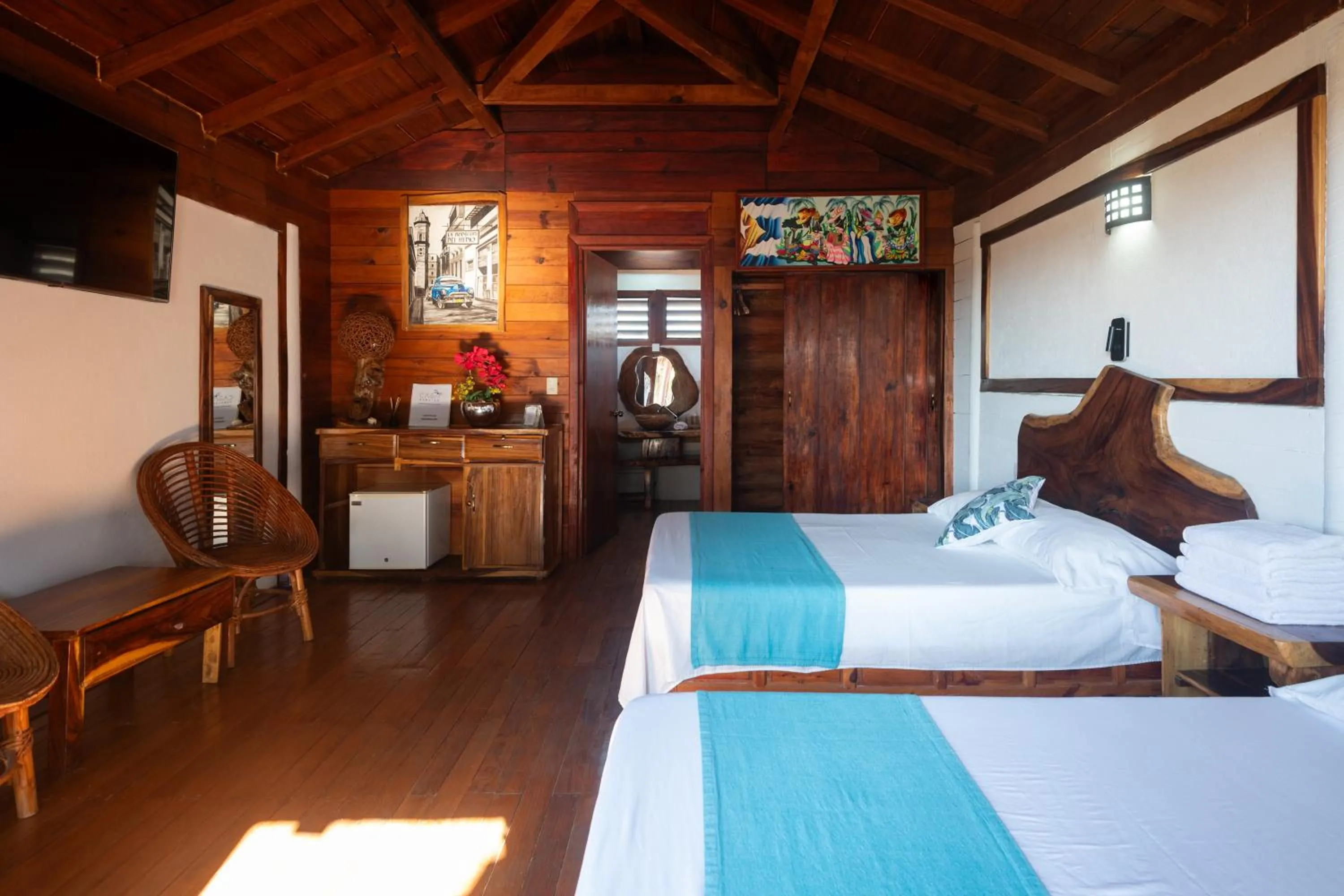 Bed in Casa Paraiso Hotel Boutique