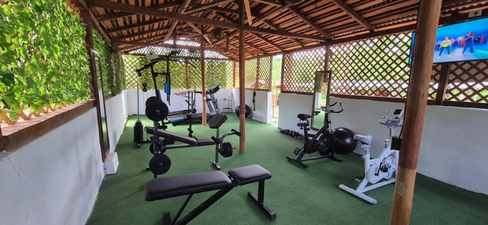 Fitness centre/facilities in Casa Paraiso Hotel Boutique