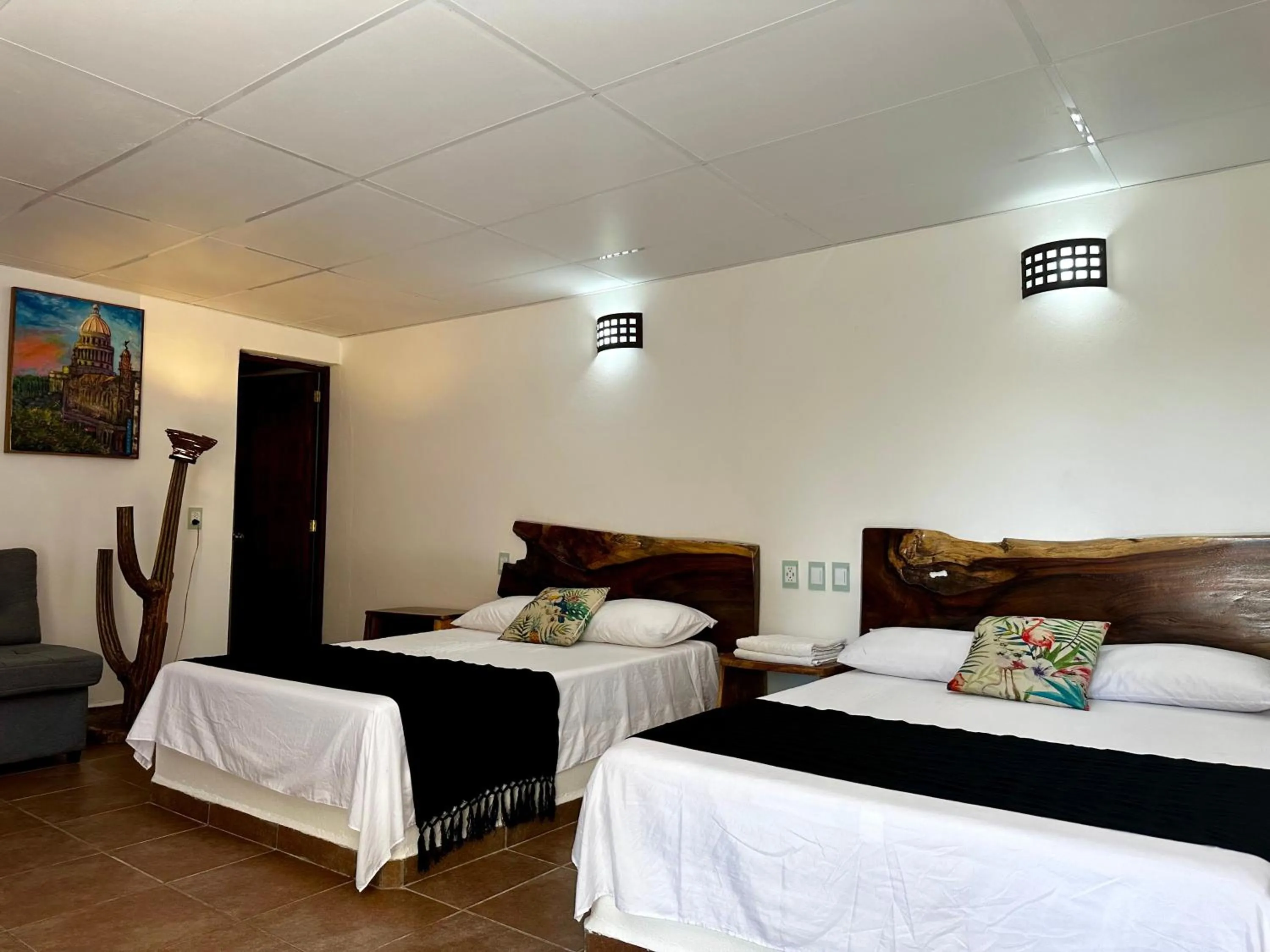 Bed in Casa Paraiso Hotel Boutique