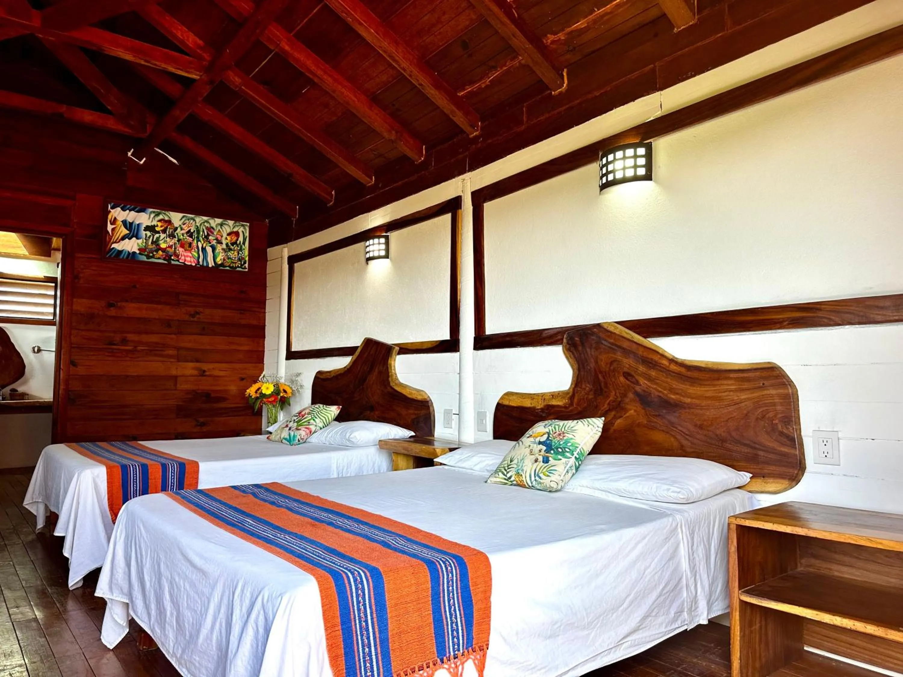 Bed in Casa Paraiso Hotel Boutique