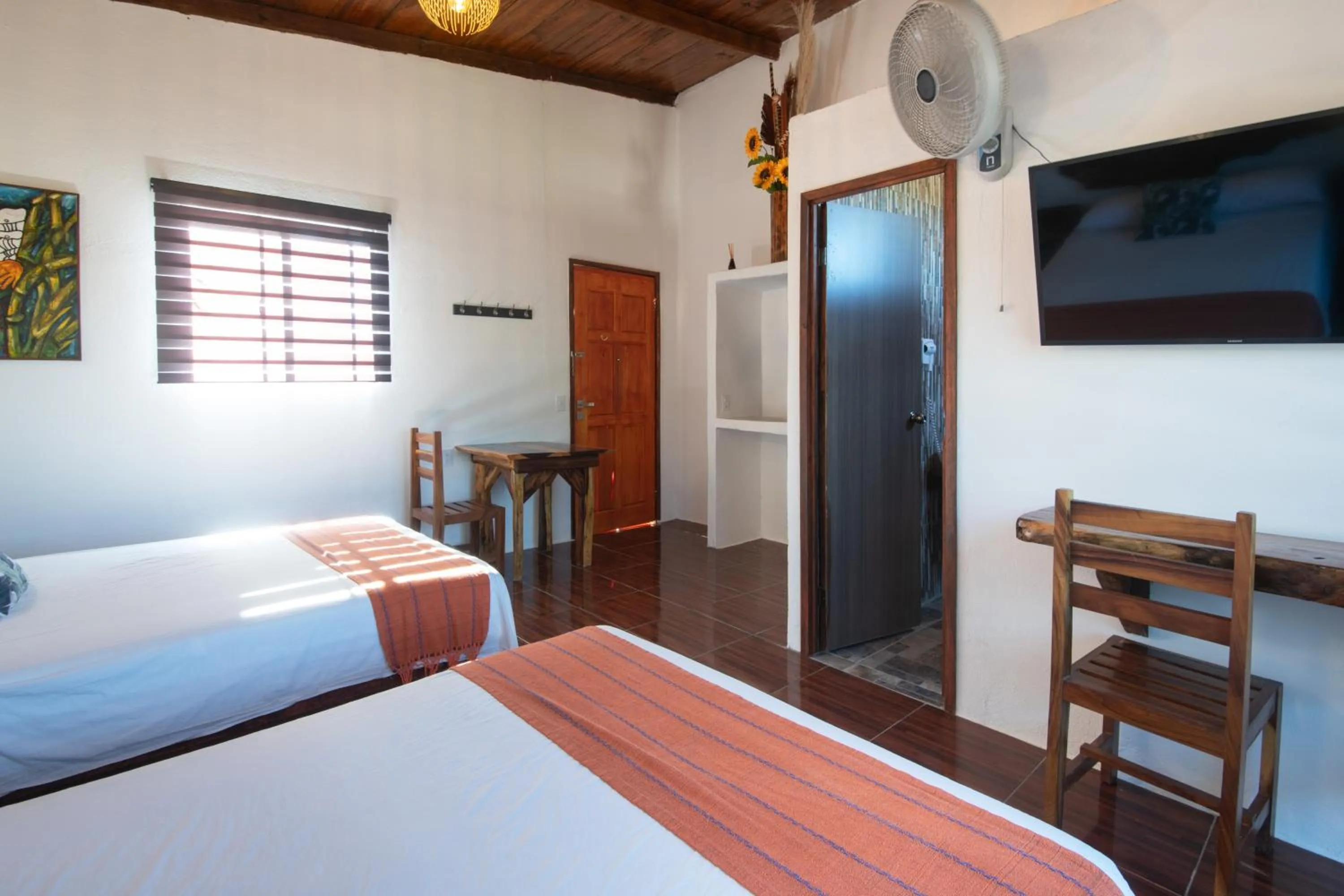 Bed in Casa Paraiso Hotel Boutique