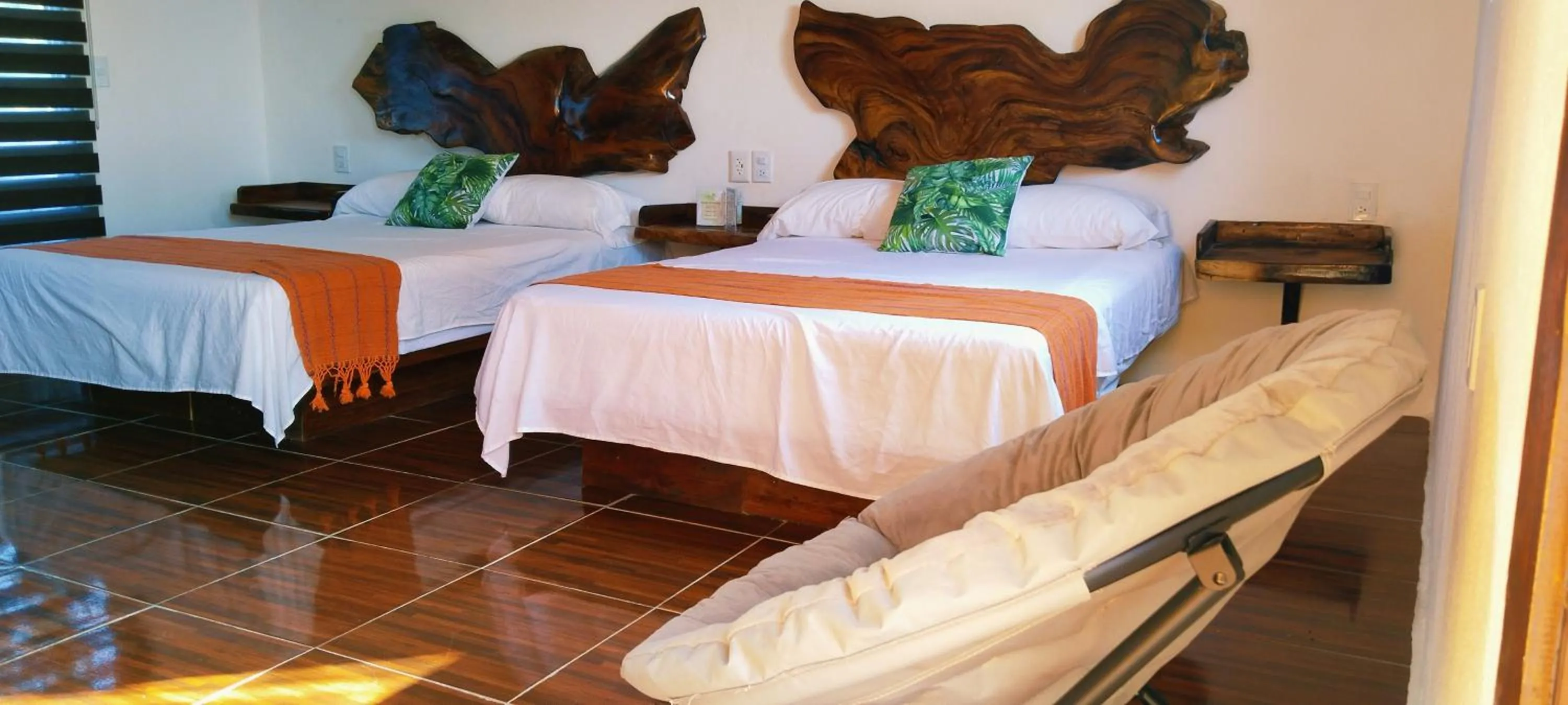 Bed in Casa Paraiso Hotel Boutique