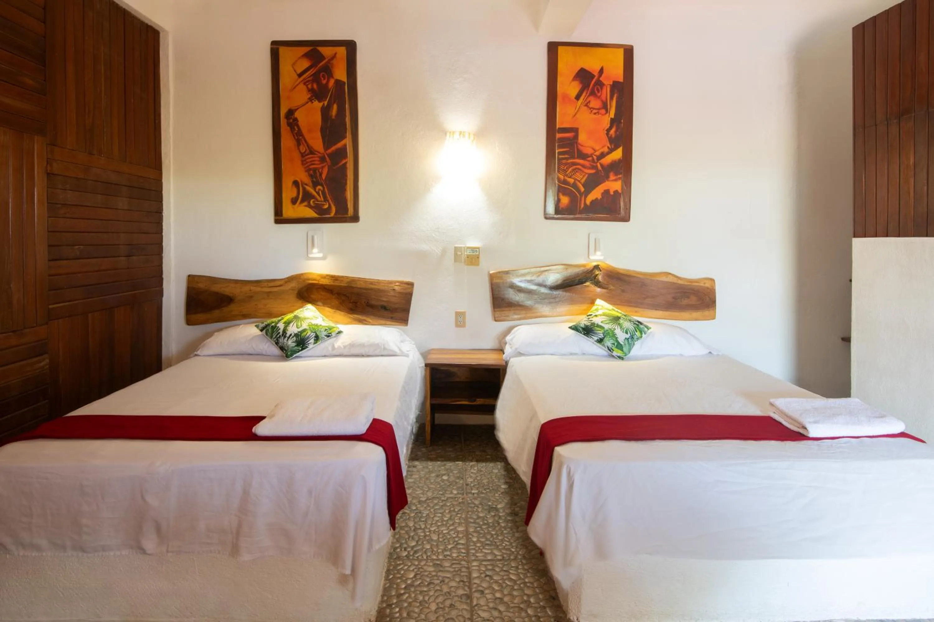 Bed in Casa Paraiso Hotel Boutique