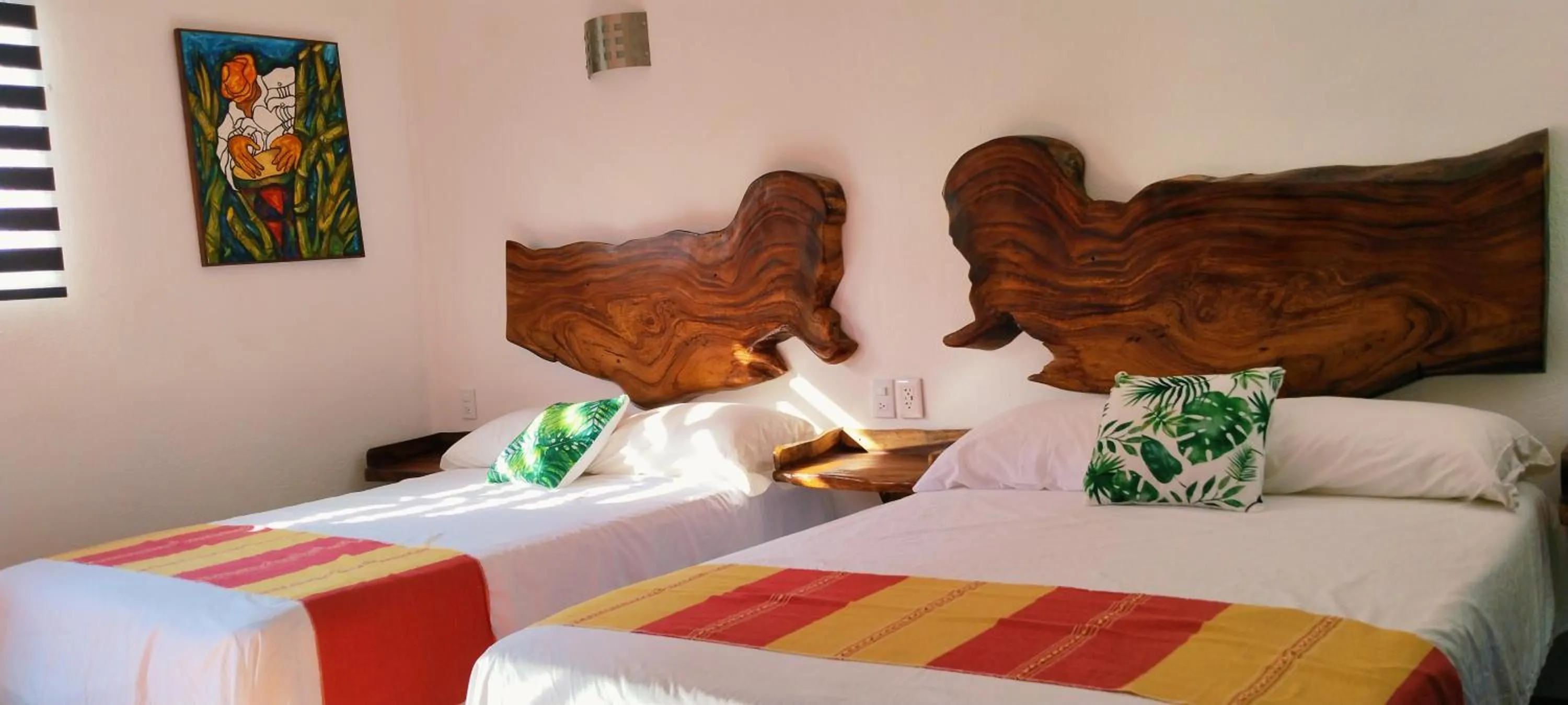 Bed in Casa Paraiso Hotel Boutique