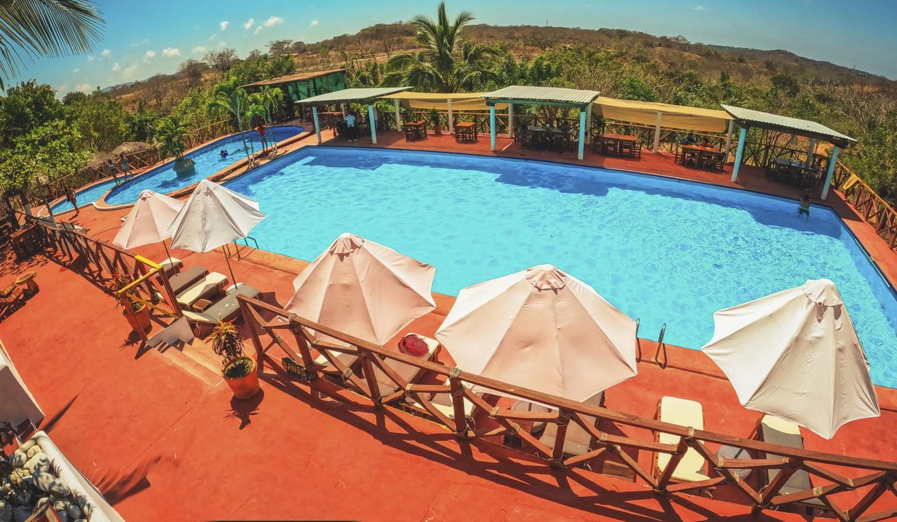 Pool view in Casa Paraiso Hotel Boutique