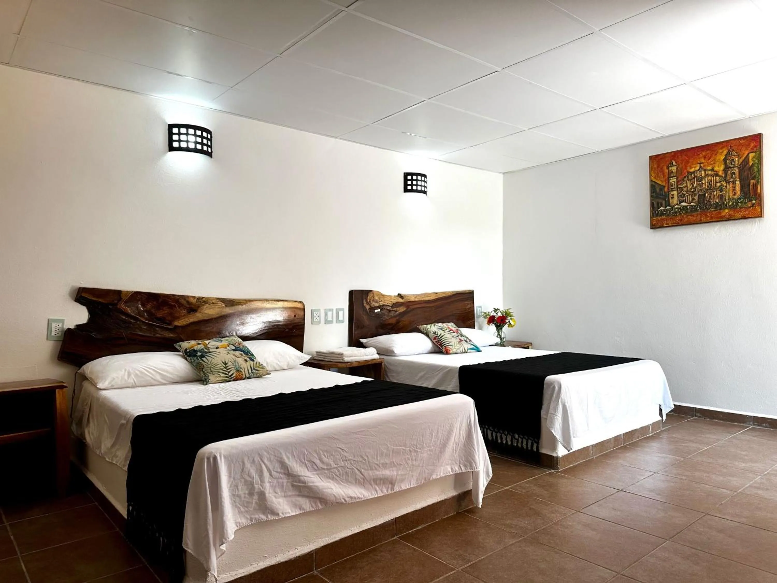 Bed in Casa Paraiso Hotel Boutique