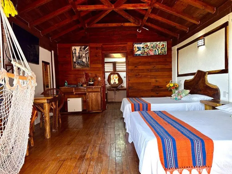 Bed in Casa Paraiso Hotel Boutique