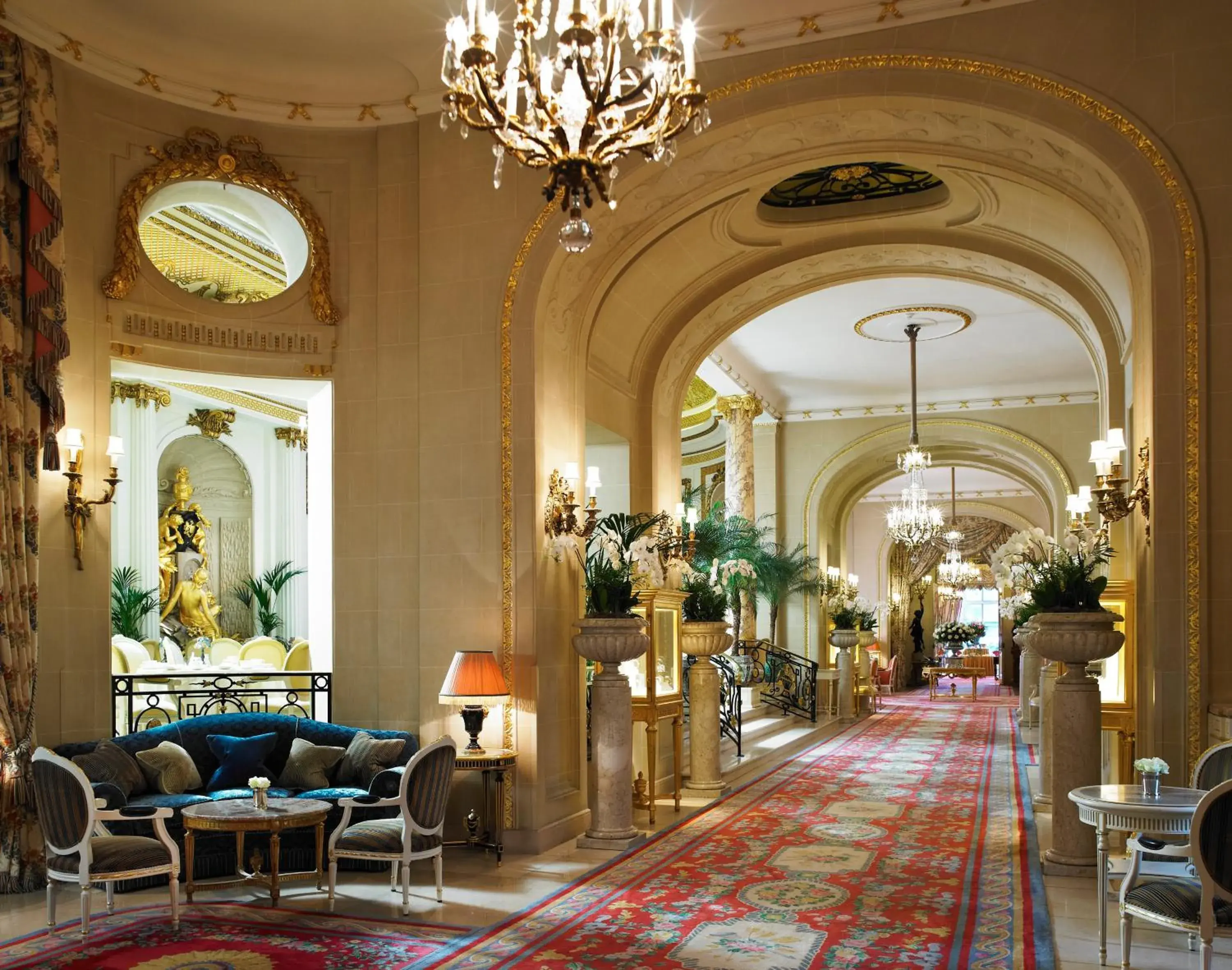 Lobby or reception in The Ritz London Lobby or reception in The Ritz London