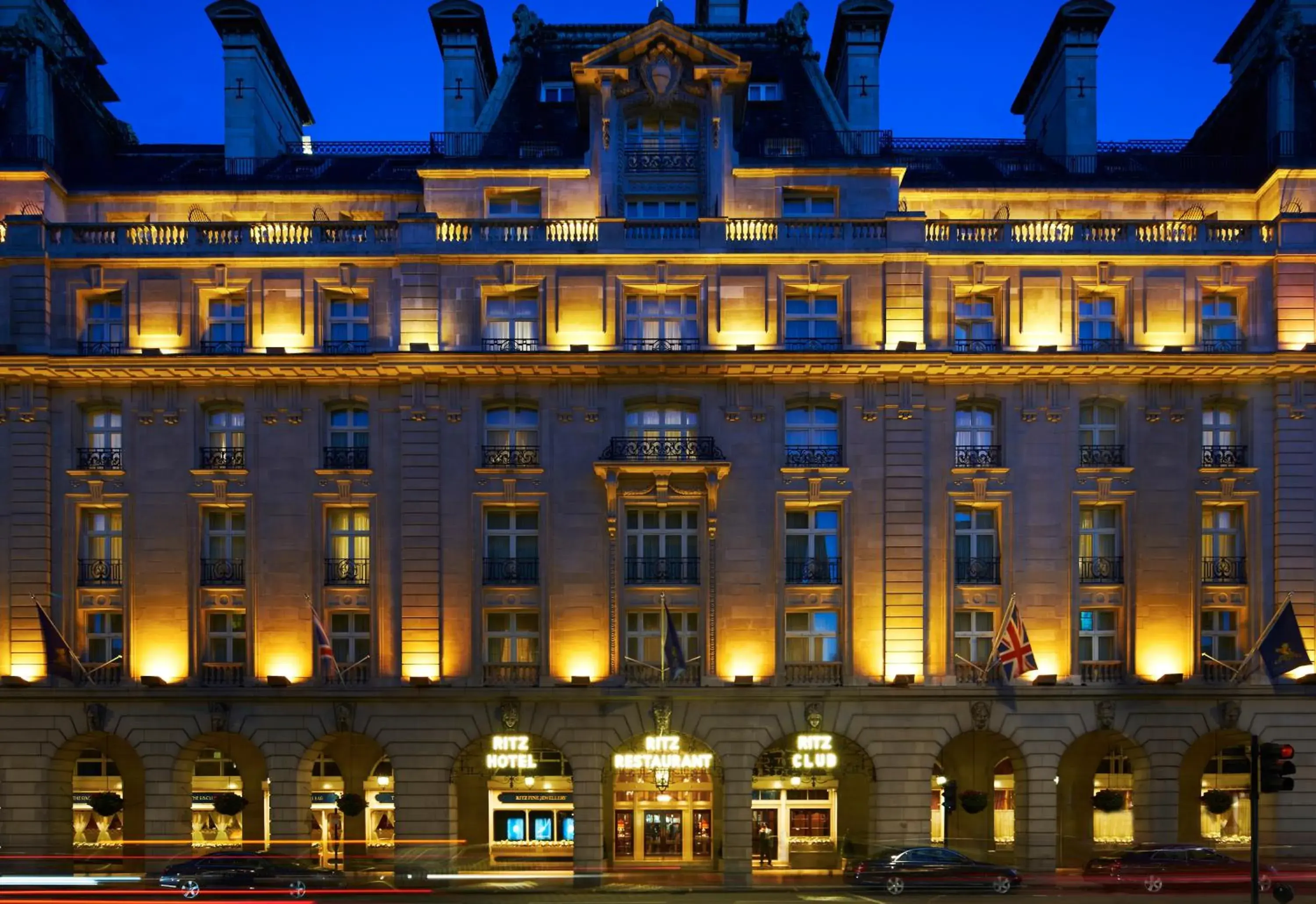 Facade/entrance in The Ritz London Facade/entrance in The Ritz London