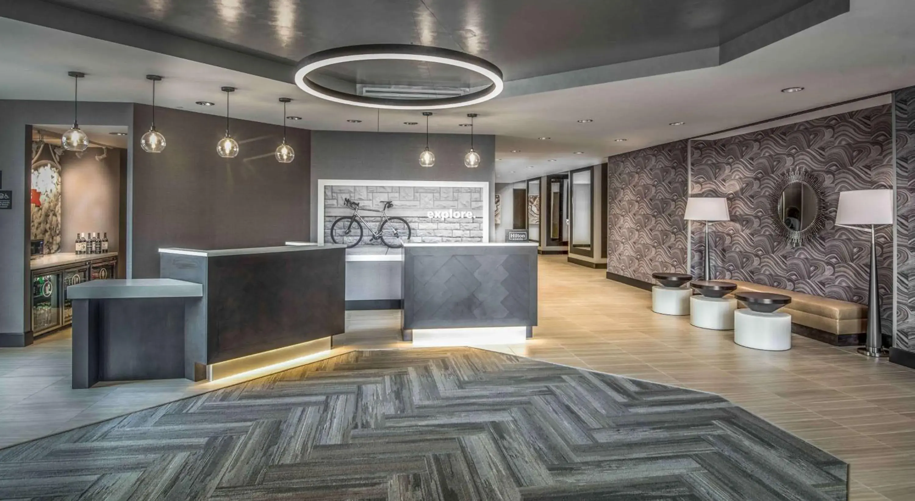 Lobby or reception in Hampton Inn & Suites Tallahassee Capitol-University Lobby or reception in Hampton Inn & Suites Tallahassee Capitol-University