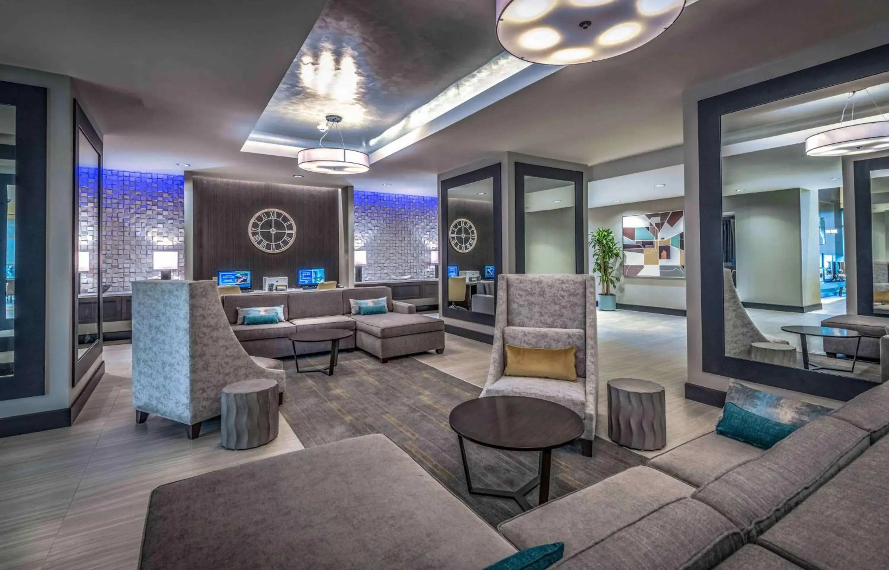 Lobby or reception in Hampton Inn & Suites Tallahassee Capitol-University Lobby or reception in Hampton Inn & Suites Tallahassee Capitol-University