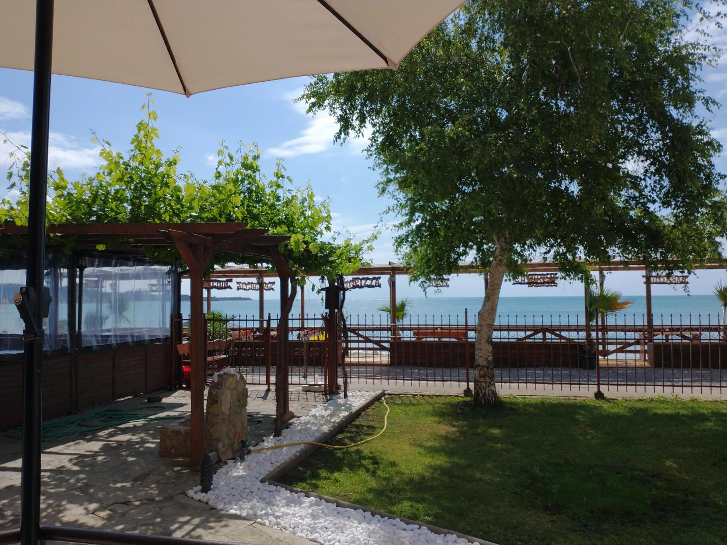 Garden view in Aura Family Hotel