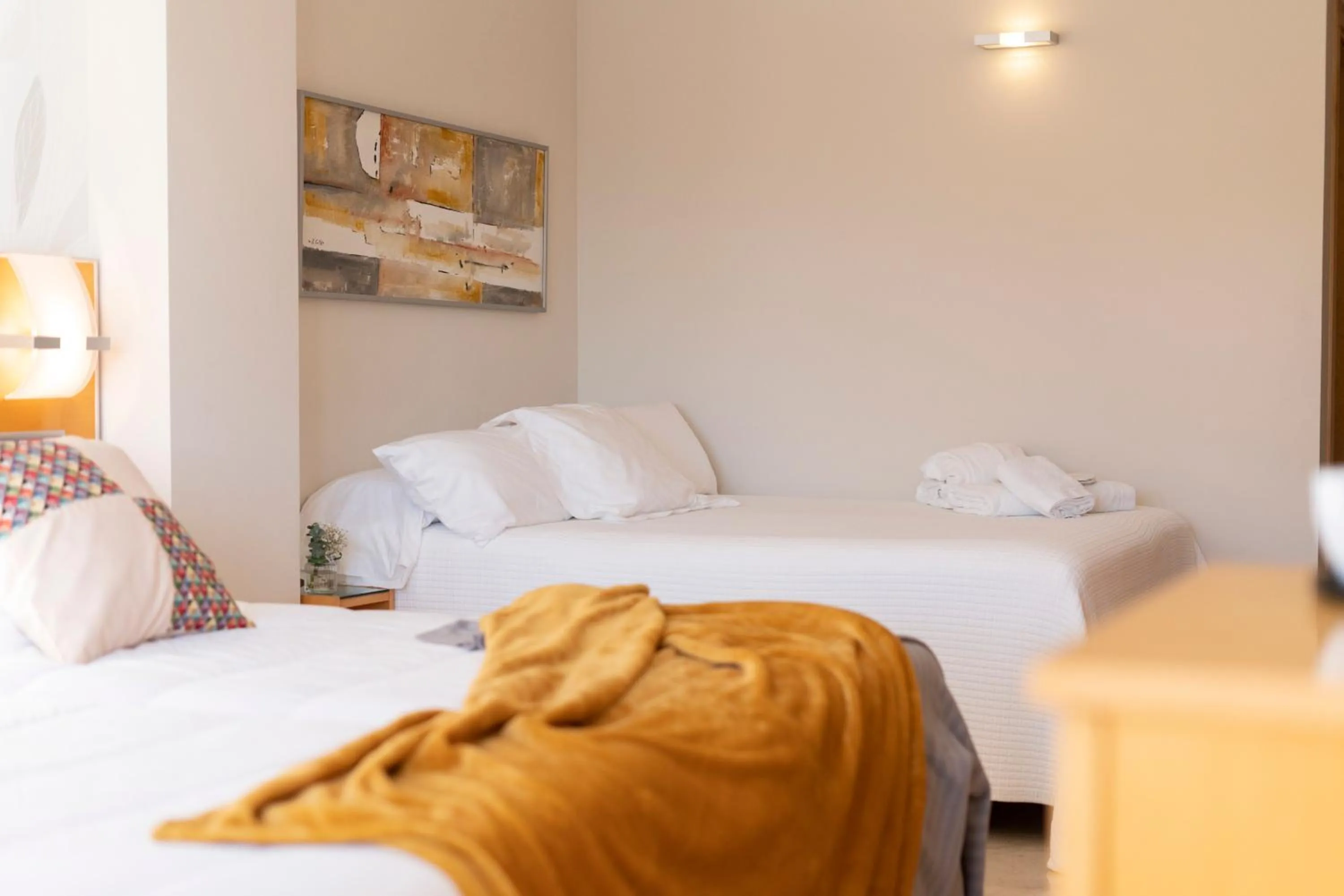 Bed in La Sort Boutique Hotel