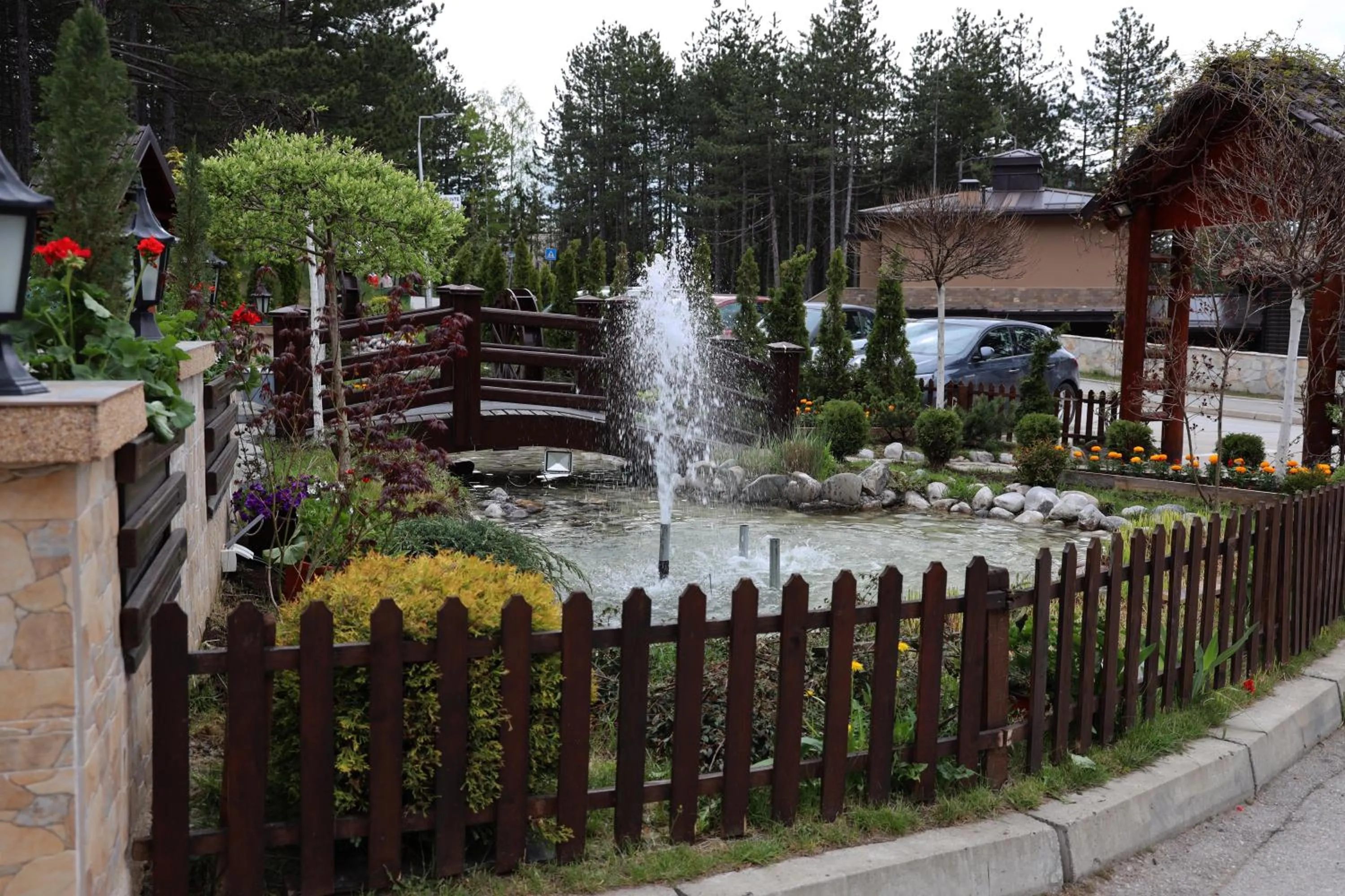 Garden in Apartman Svetogorska