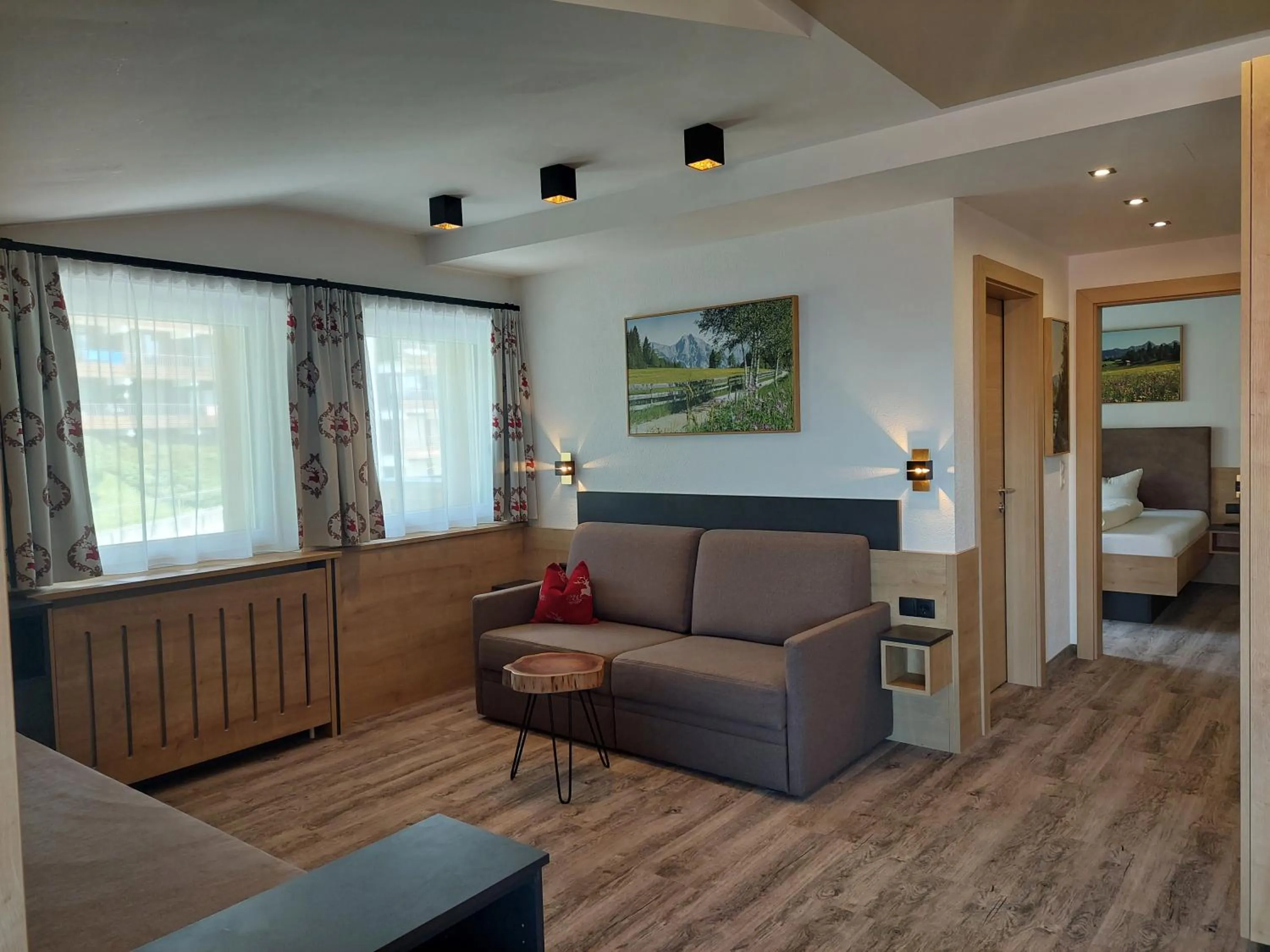 Living room in Das Aparthotel Olympia Tirol