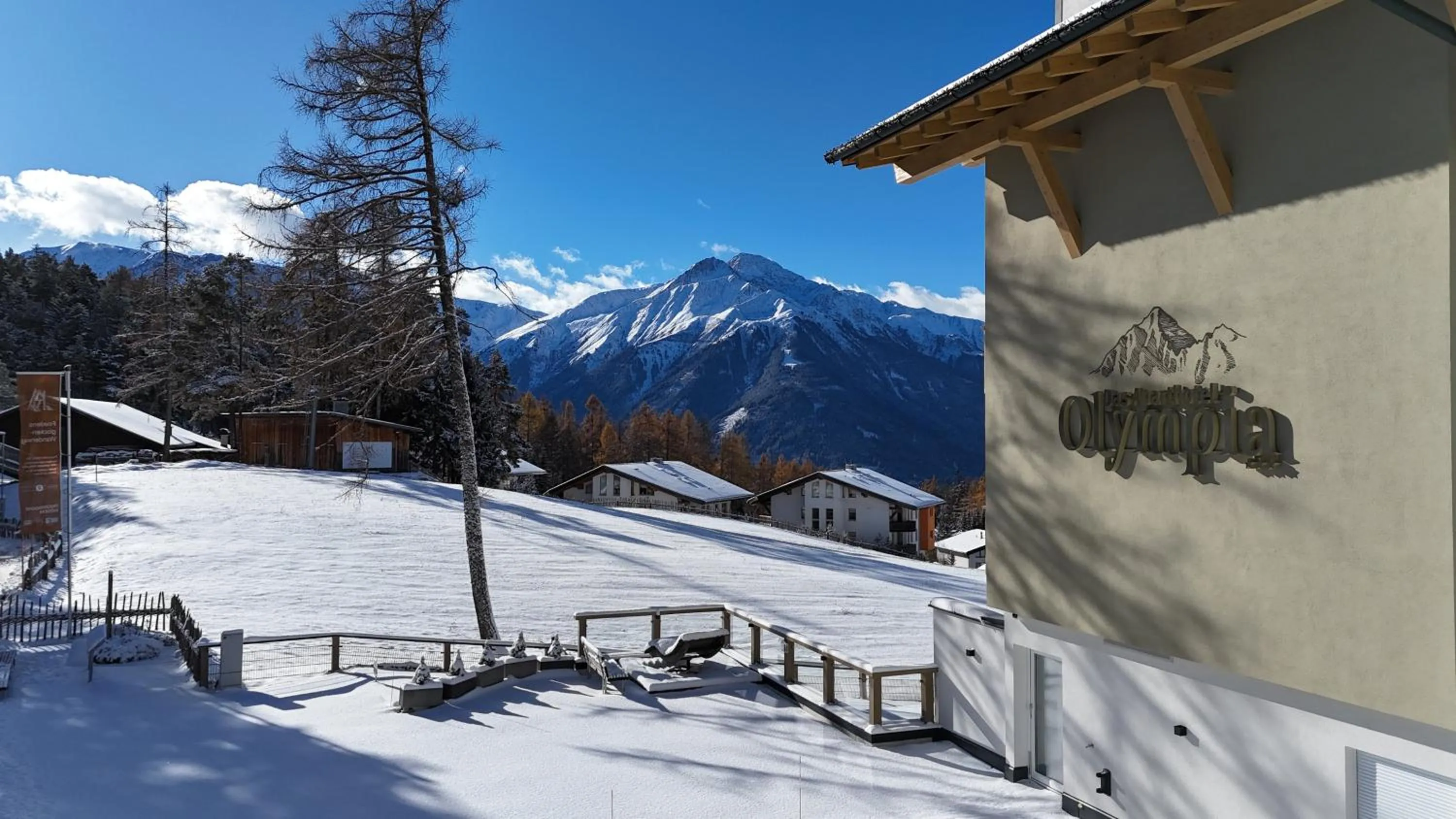 Winter in Das Aparthotel Olympia Tirol