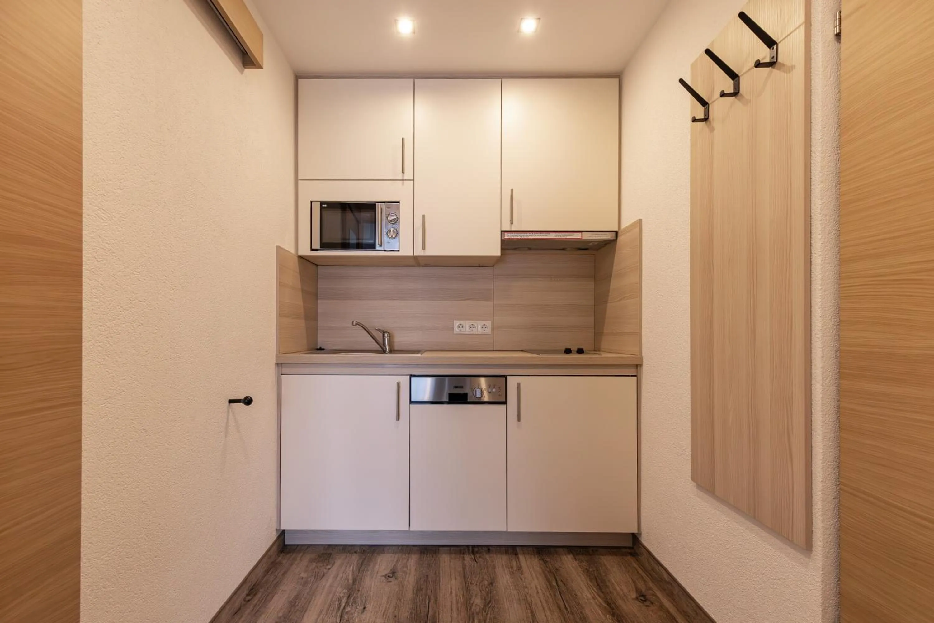 Kitchen or kitchenette in Das Aparthotel Olympia Tirol