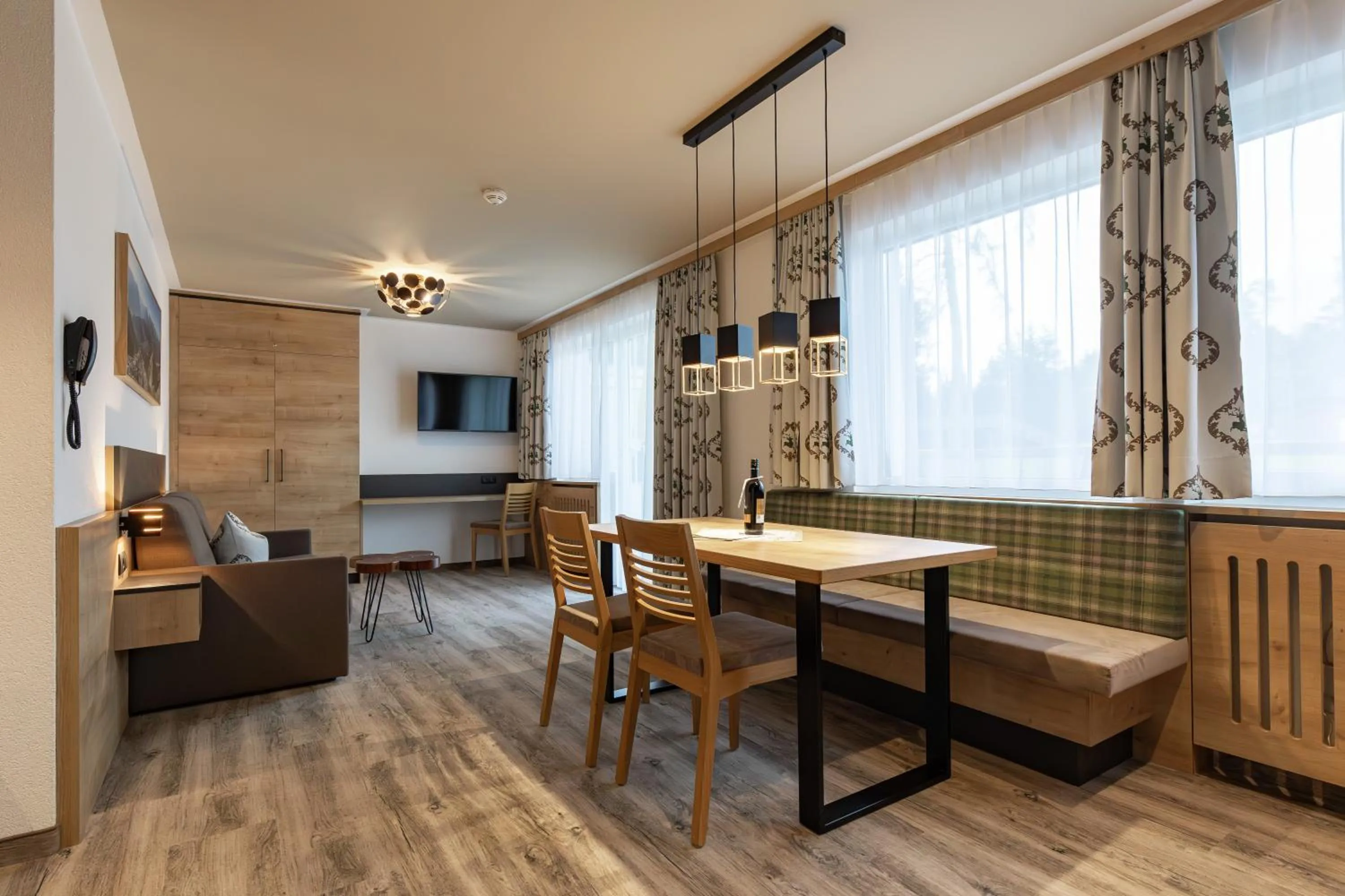 Living room in Das Aparthotel Olympia Tirol