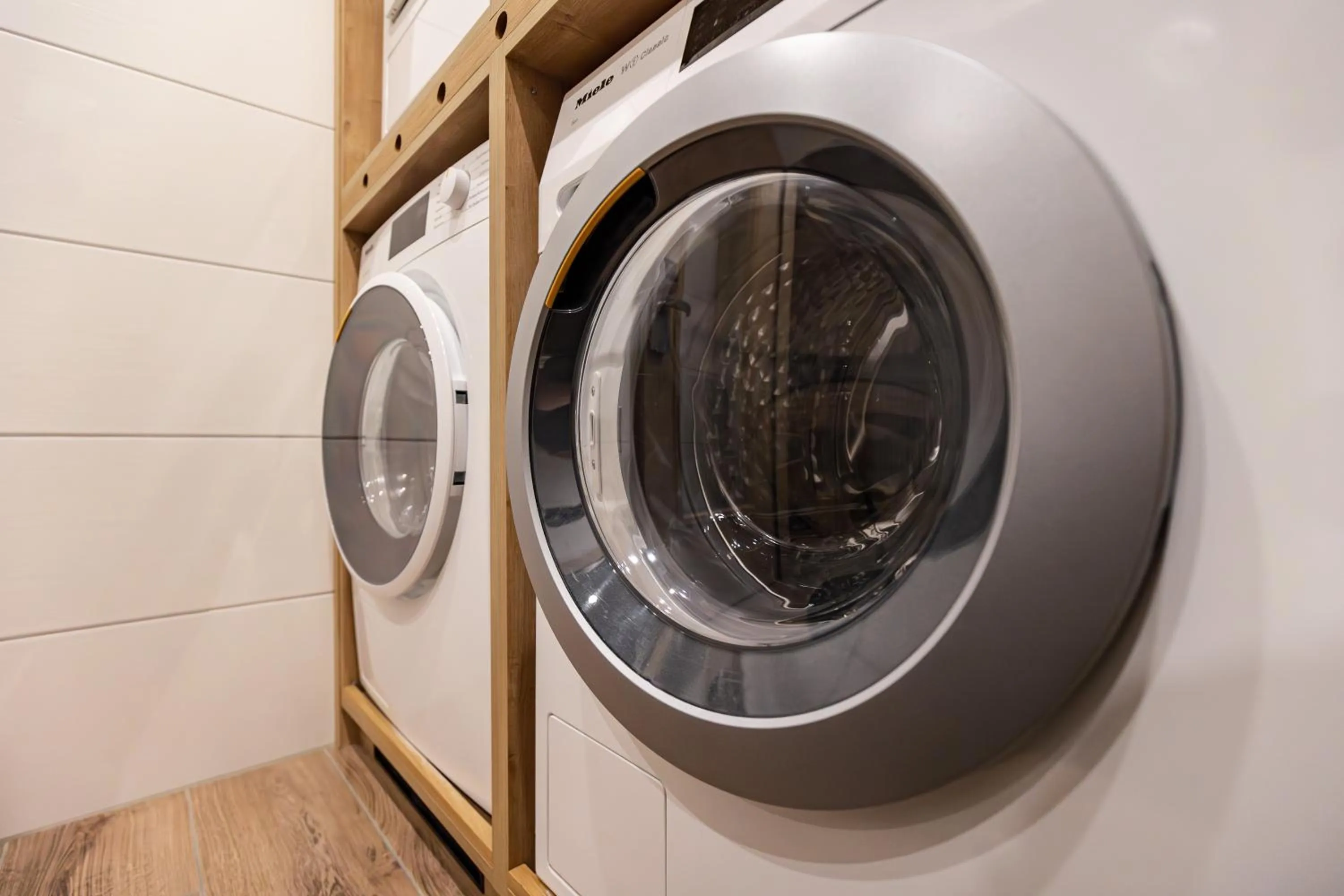 washing machine in Das Aparthotel Olympia Tirol