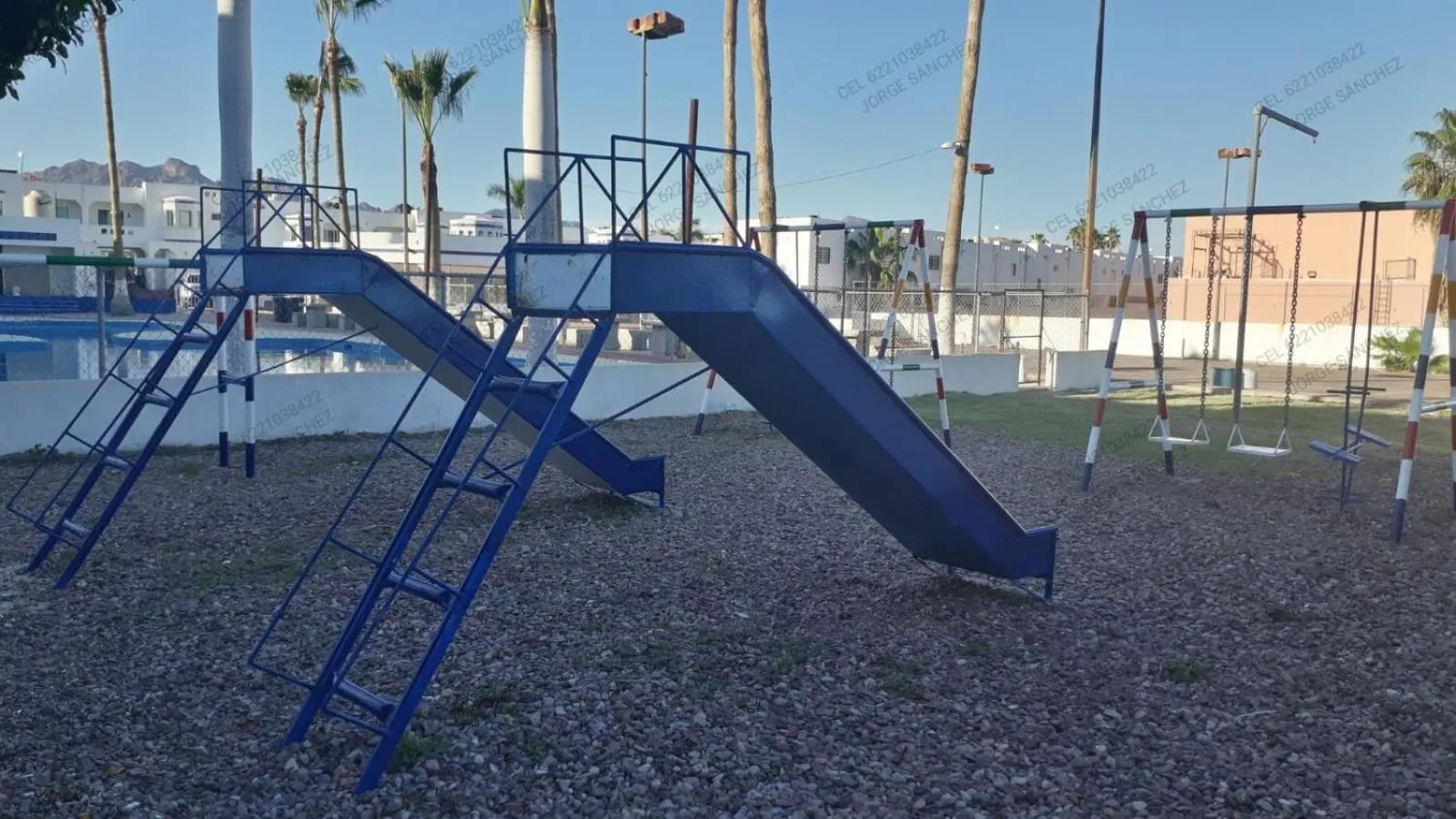 Children play ground in Condominio 303 Loma Bonita, enfrente de la alberca!