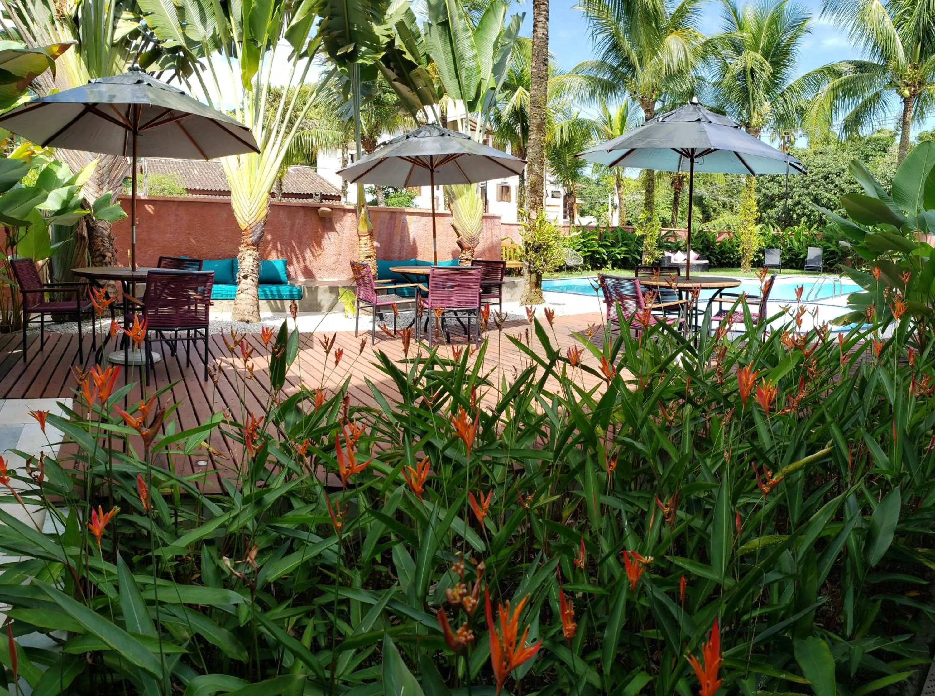 Garden in Pousada Toca da Praia