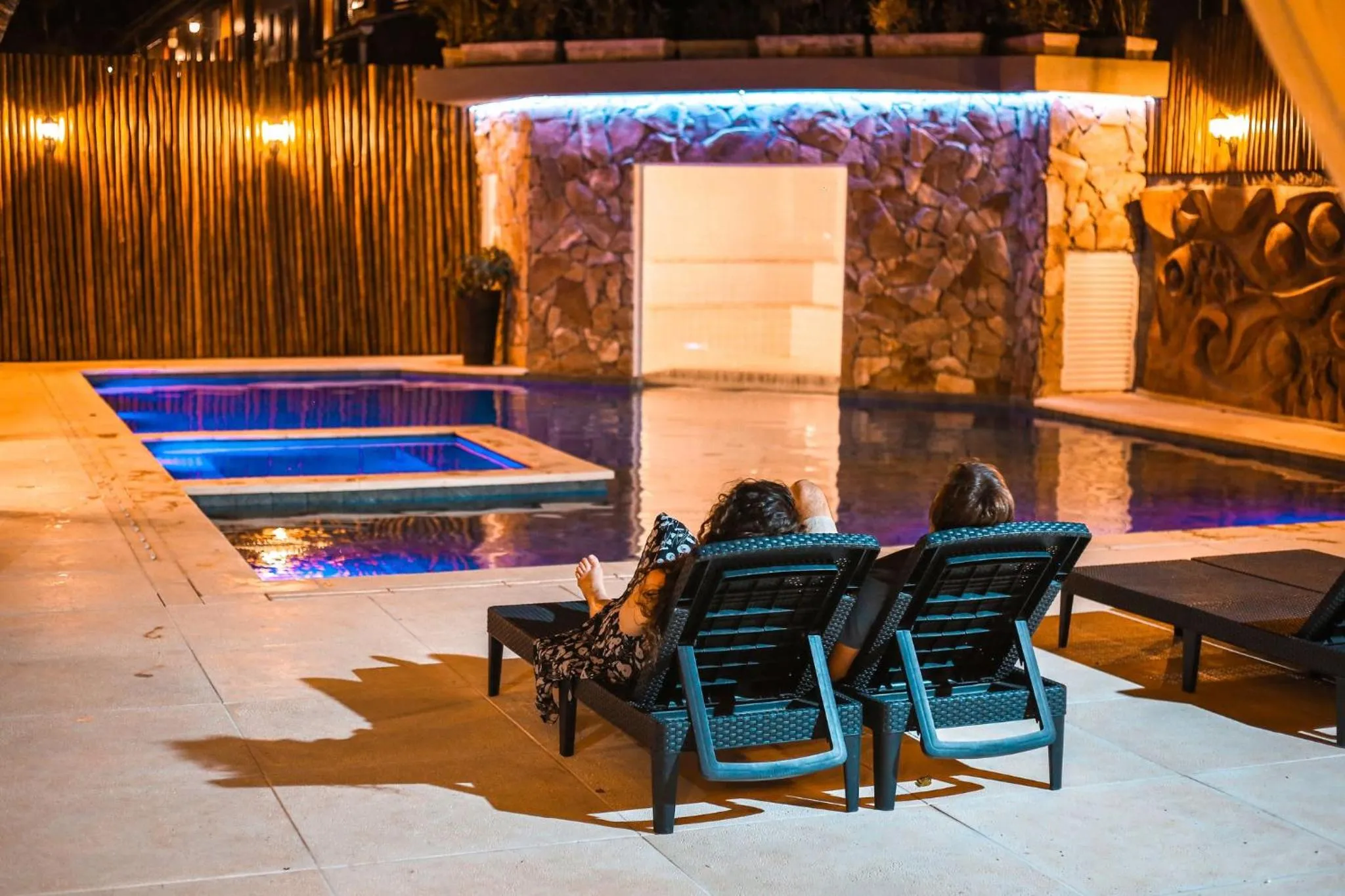 Swimming pool in Pousada Porto Mare