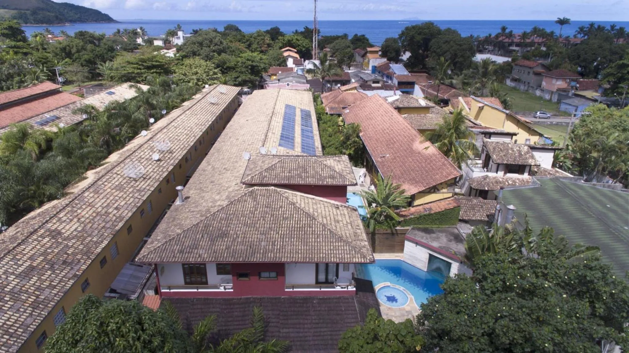 Bird's eye view in Pousada Porto Mare