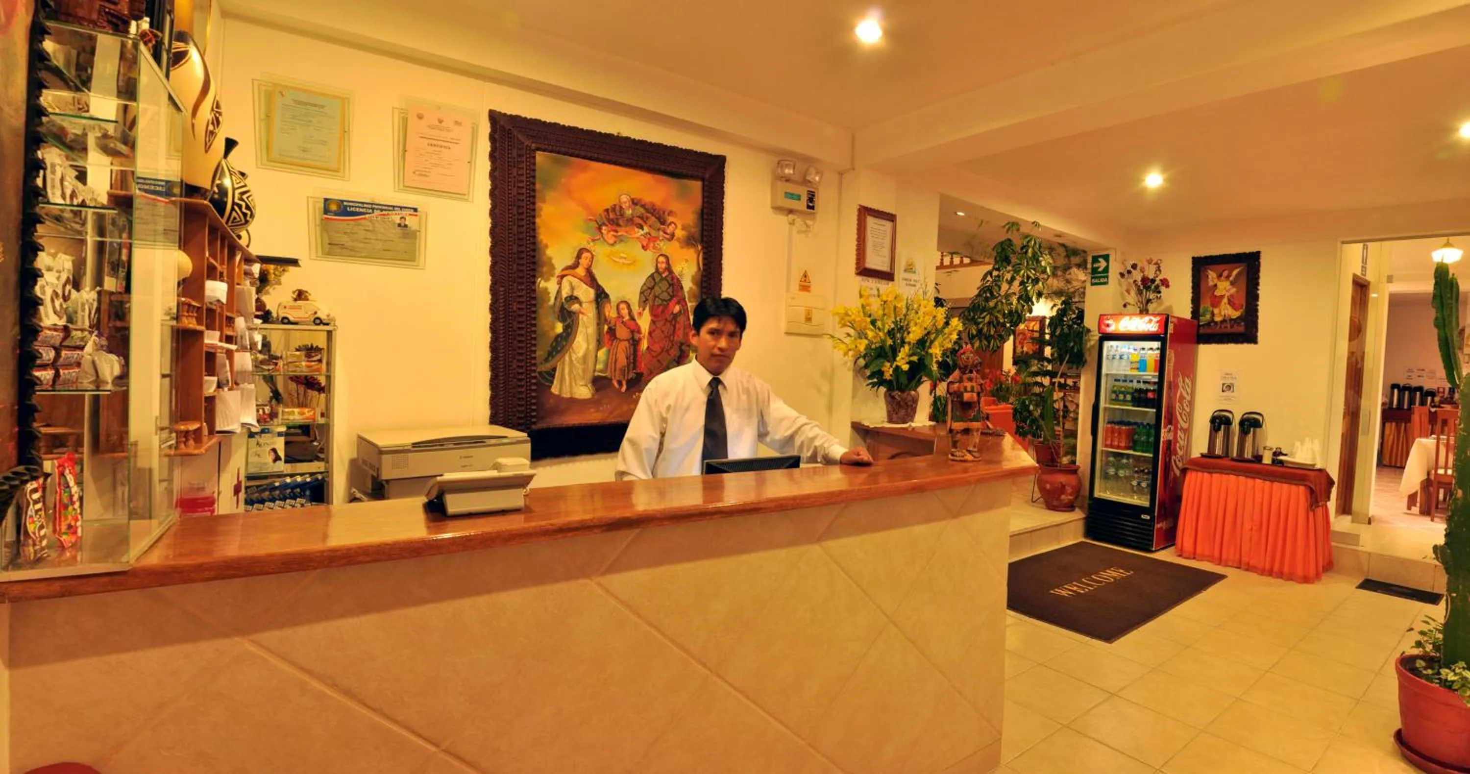 Lobby or reception in Awki´s Dream Hotel