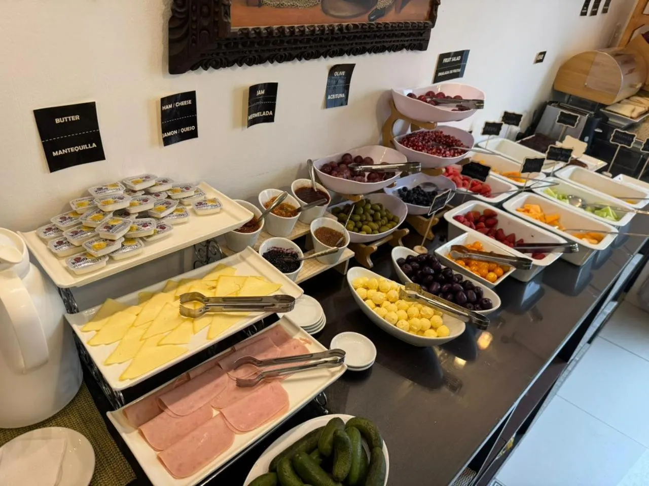 Buffet breakfast in Awki´s Dream Hotel