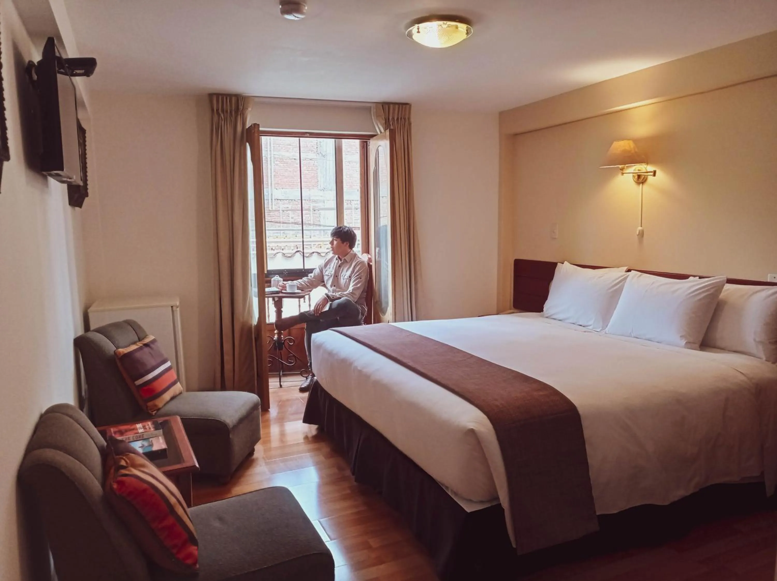 Balcony/Terrace, Bed in Awki´s Dream Hotel