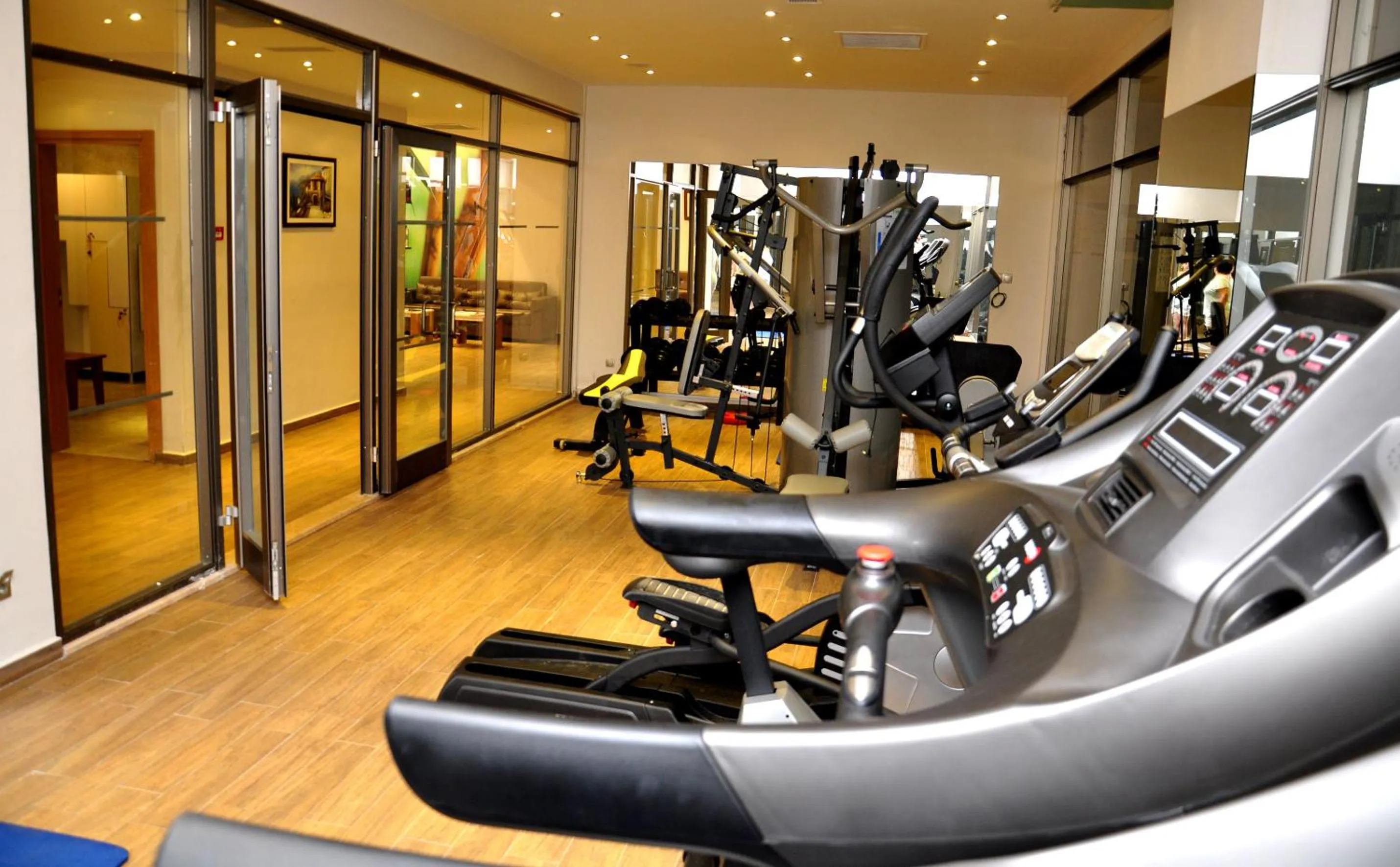 Fitness centre/facilities in Jasmin Beach Hotel
