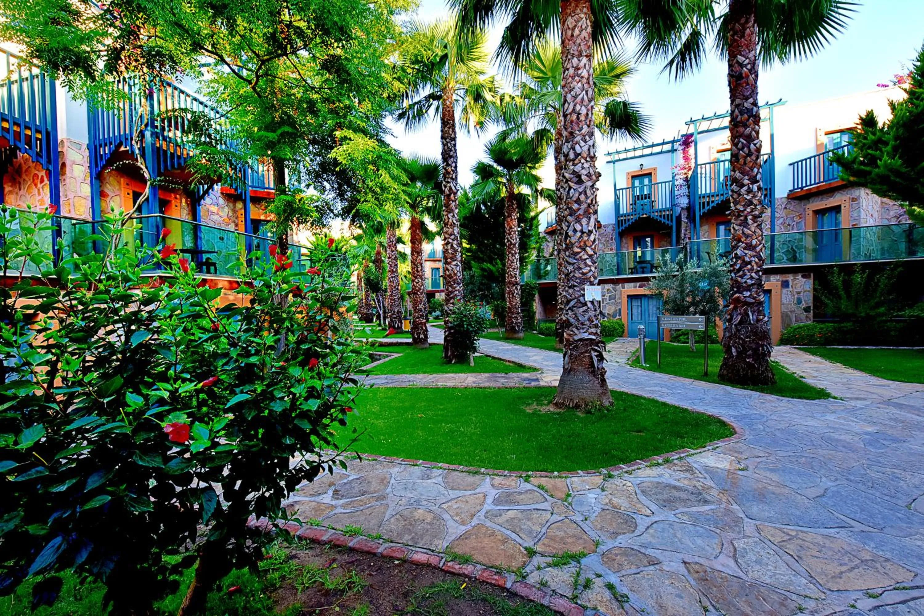 Property building in Jasmin Beach Hotel