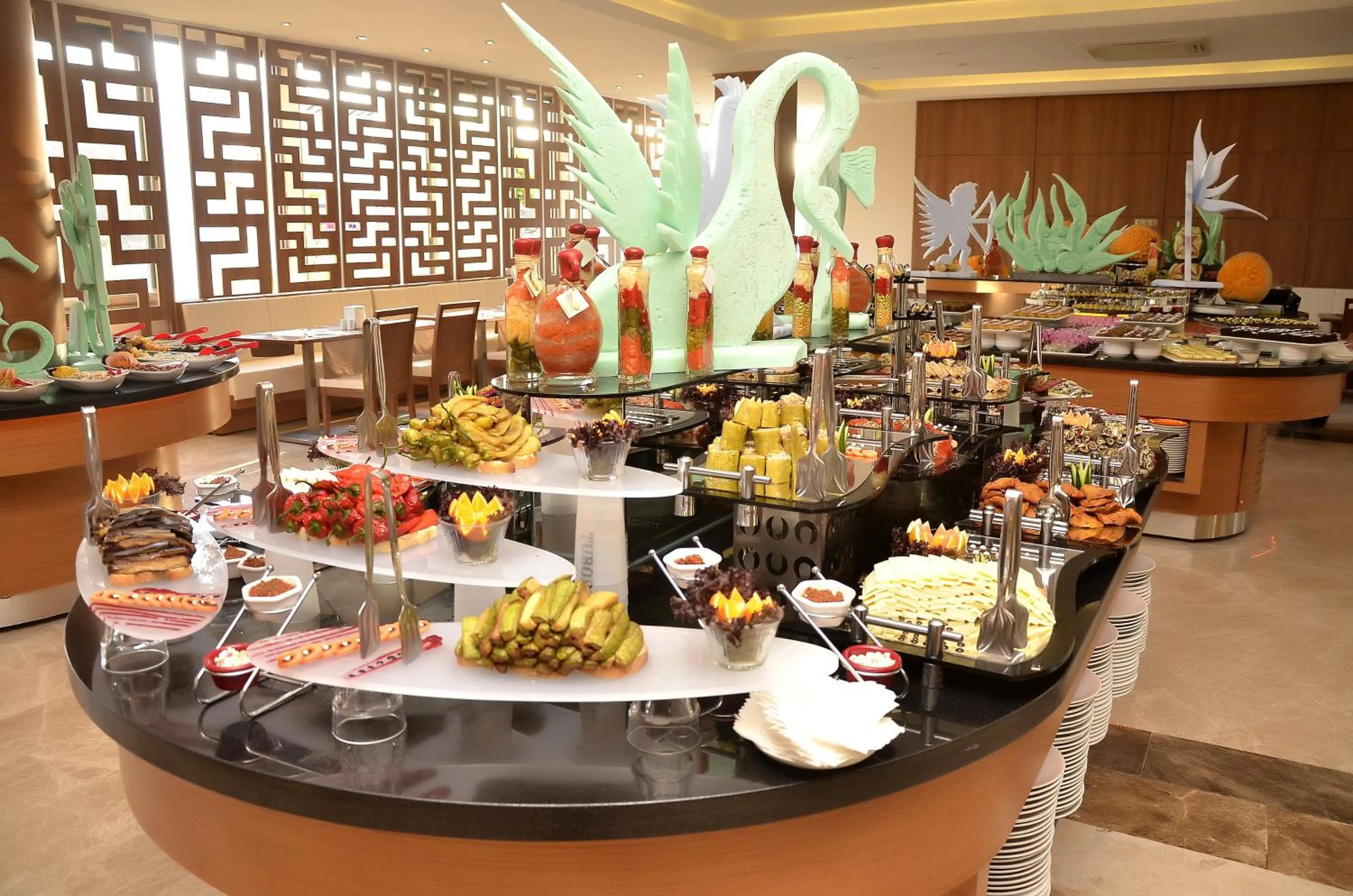 Restaurant/places to eat in Jasmin Beach Hotel