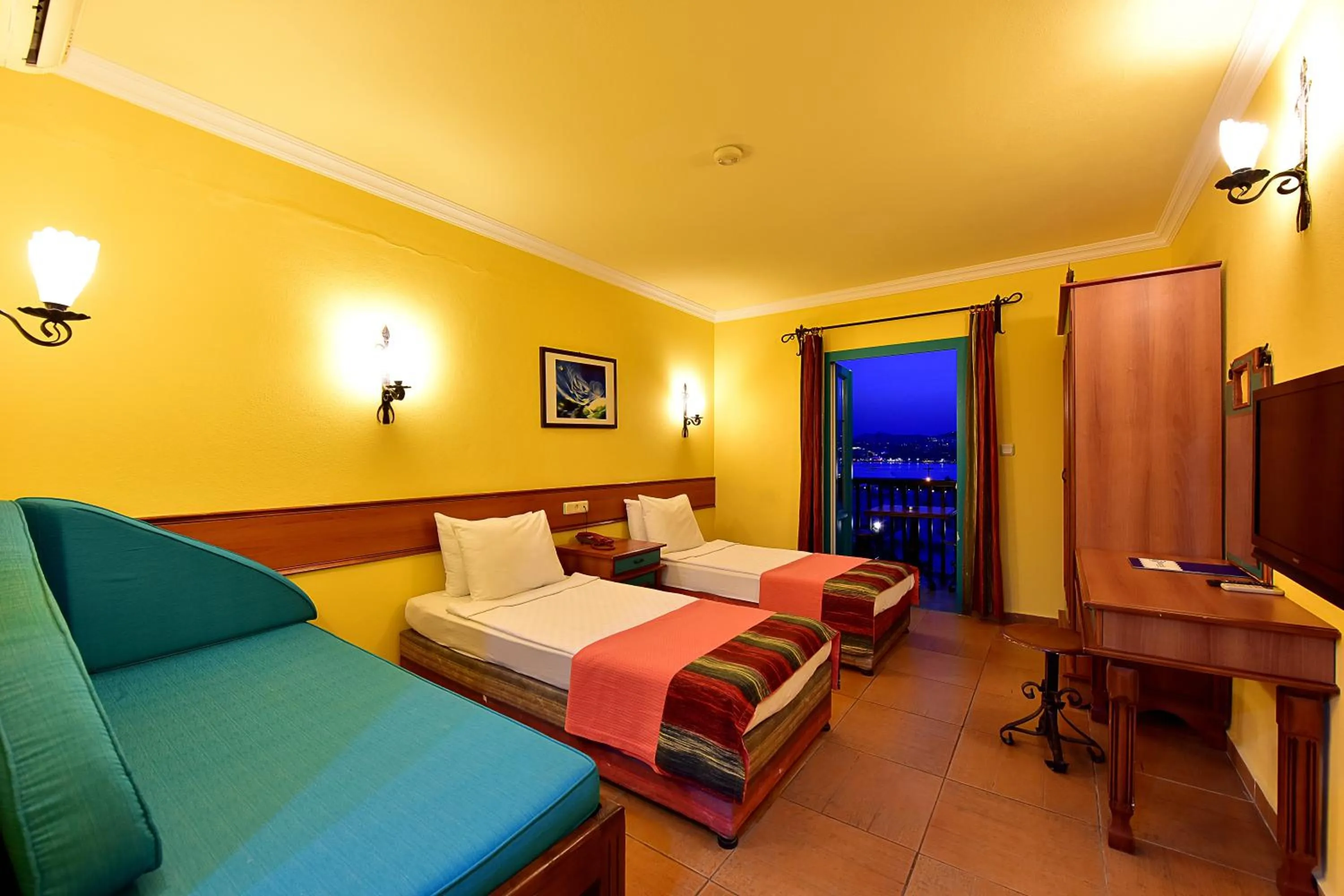 Bedroom in Jasmin Beach Hotel