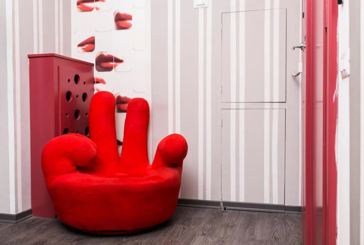 Decorative detail in Il Giglio Rosso B&B