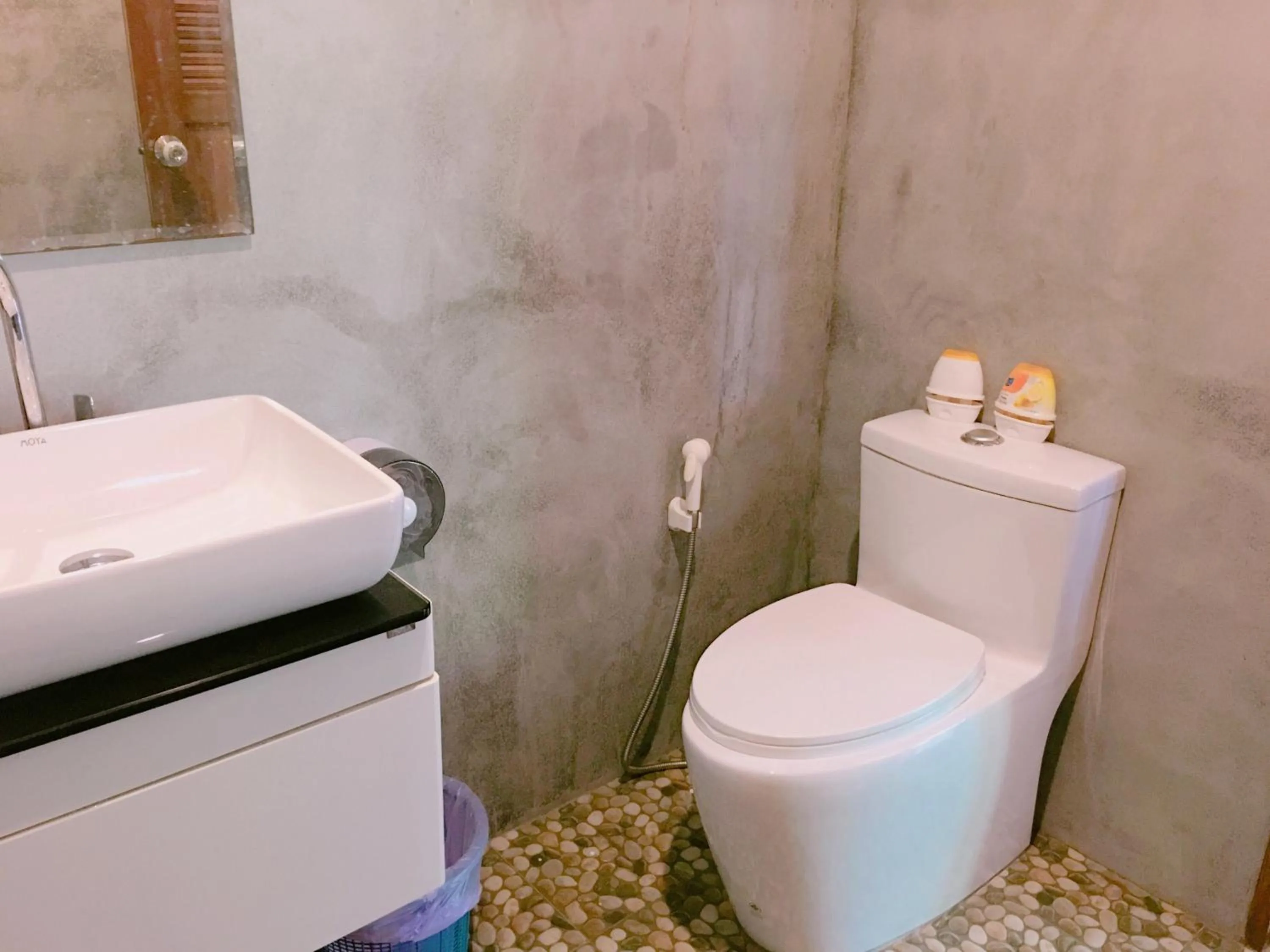 Toilet in Tha Khao Bay View Bungalow