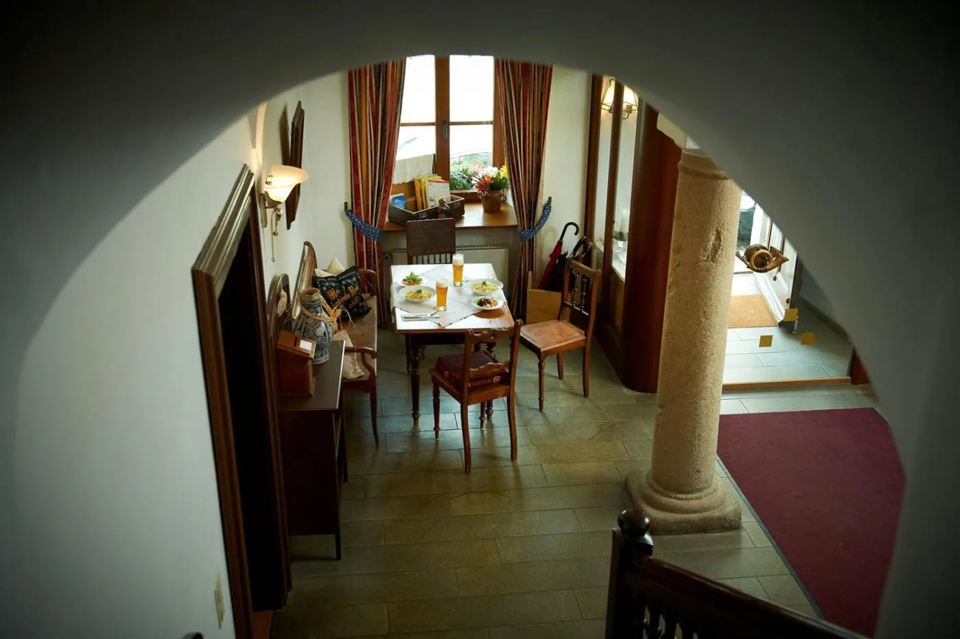 Decorative detail in Hotel zur Post