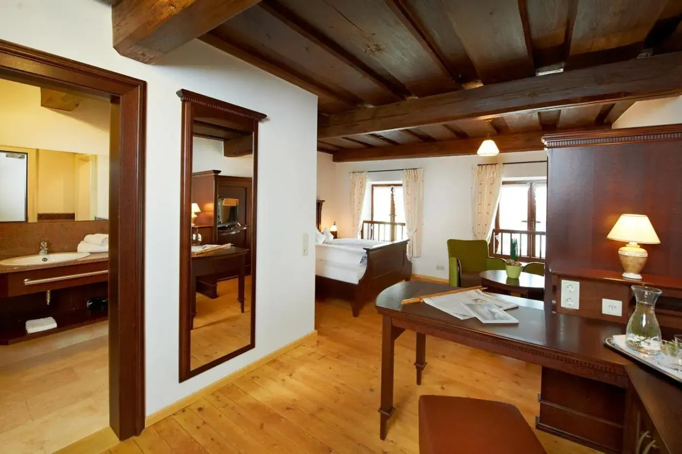 Comfort Single Room with Shower in Hotel zur Post Comfort Single Room with Shower in Hotel zur Post