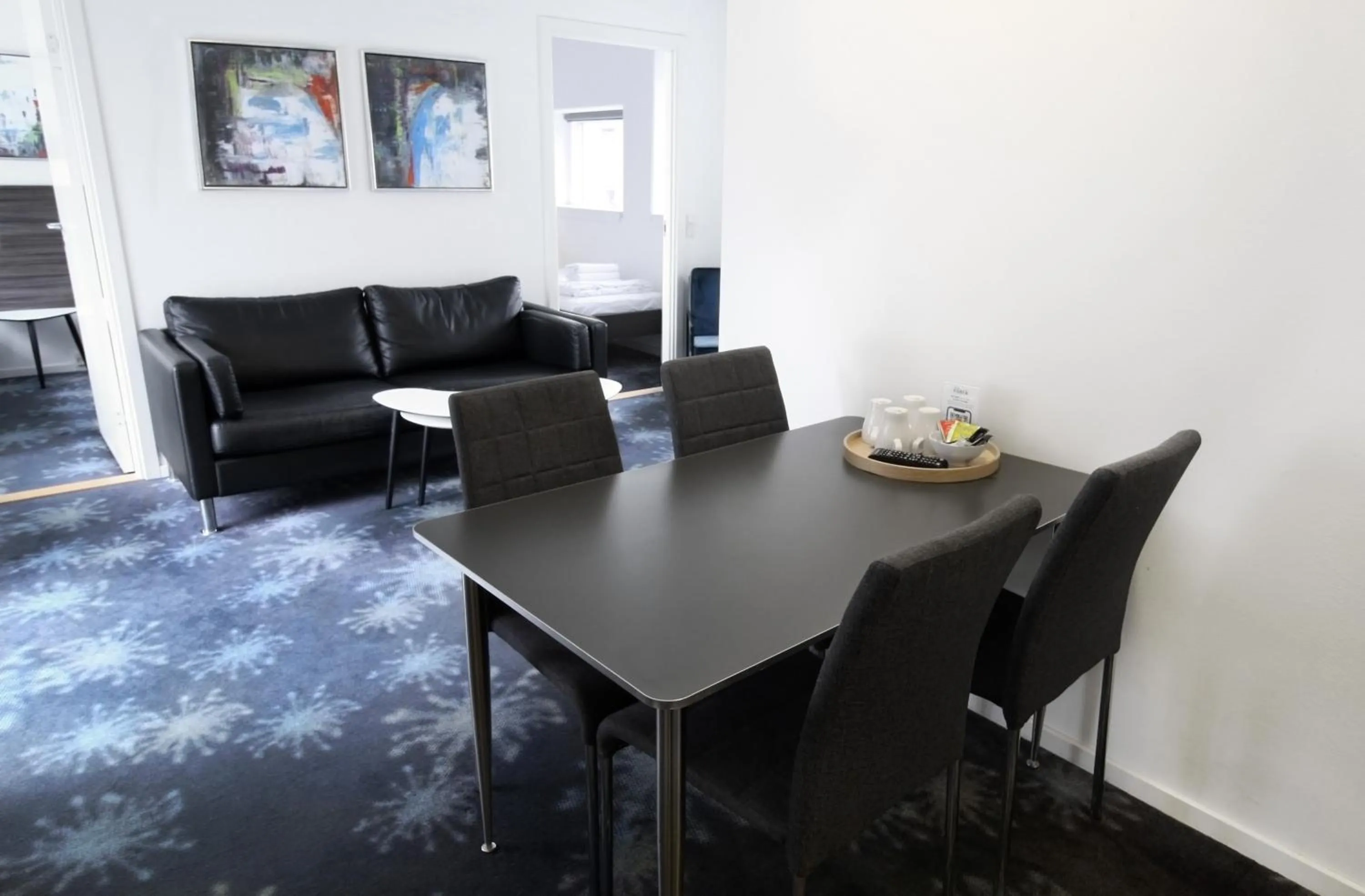 Coffee/tea facilities in ApartHotel Faber