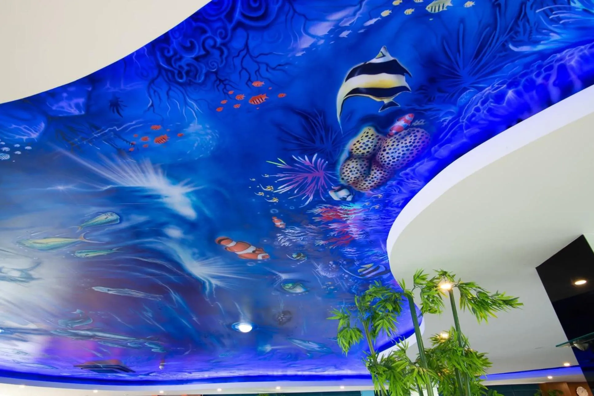 Lobby or reception in Marlin Hotel