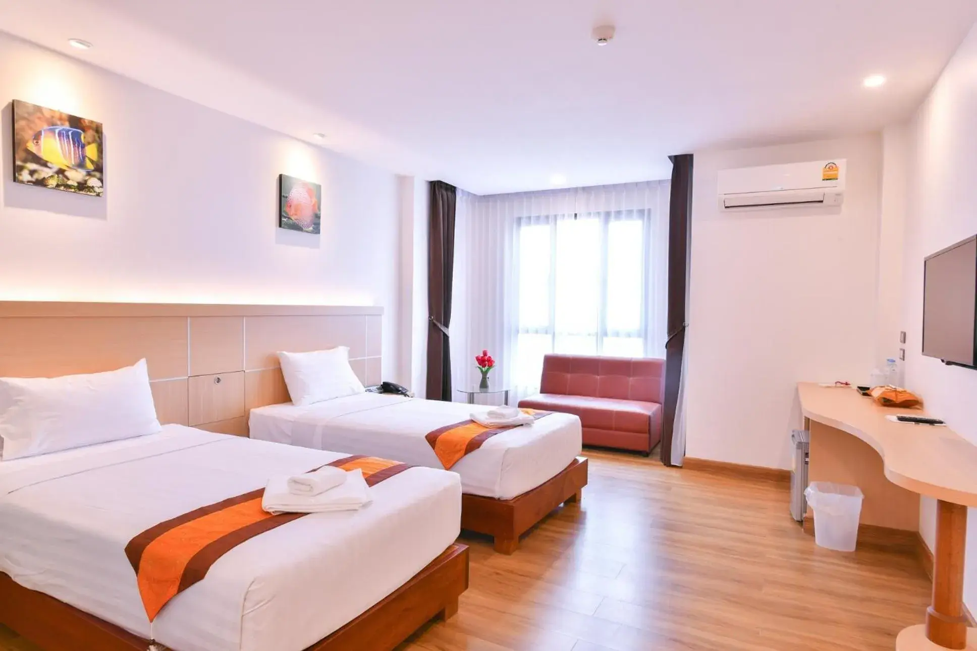 Bedroom, Bed in Marlin Hotel Bedroom, Bed in Marlin Hotel