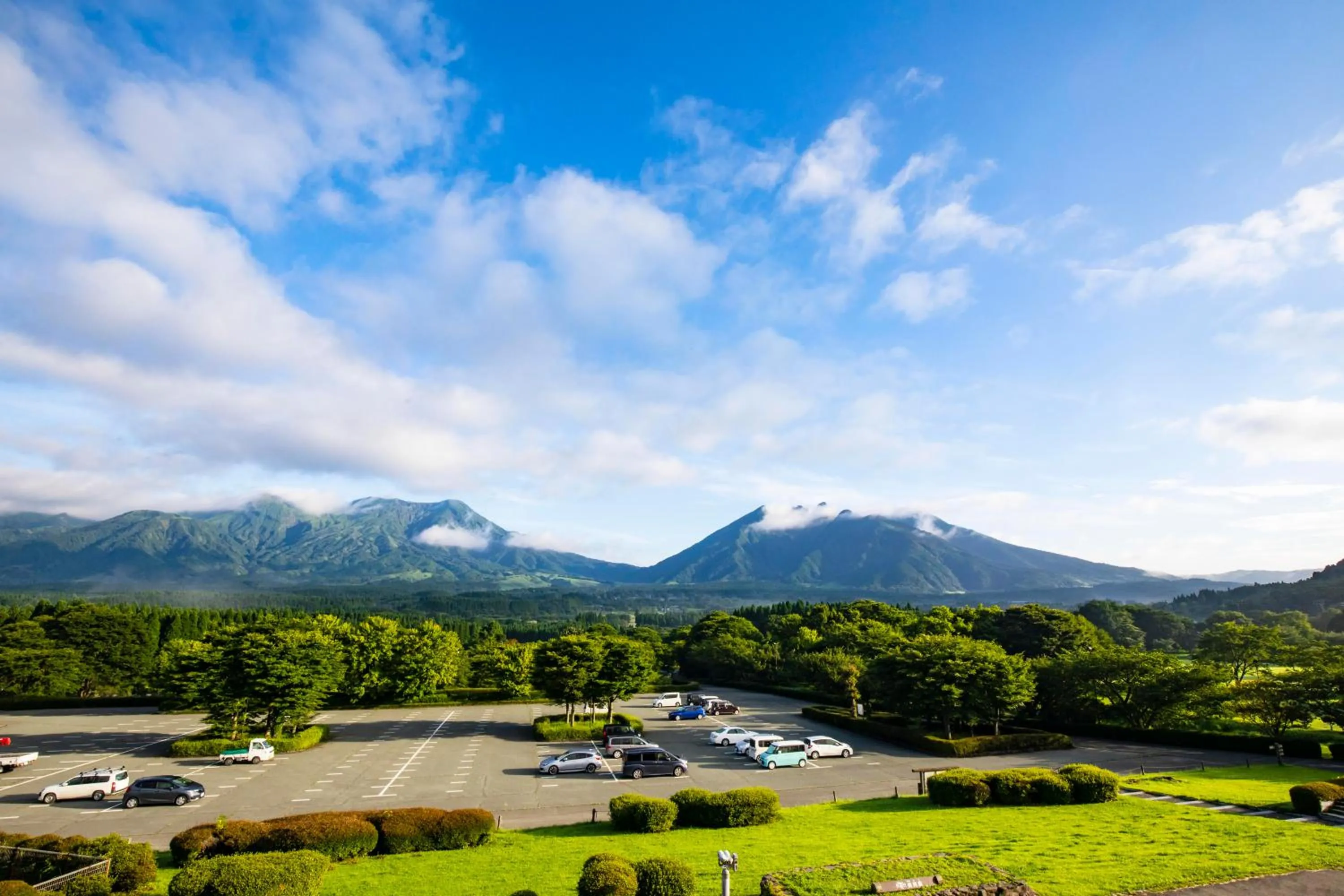 Garden in Kyukamura Minami-Aso