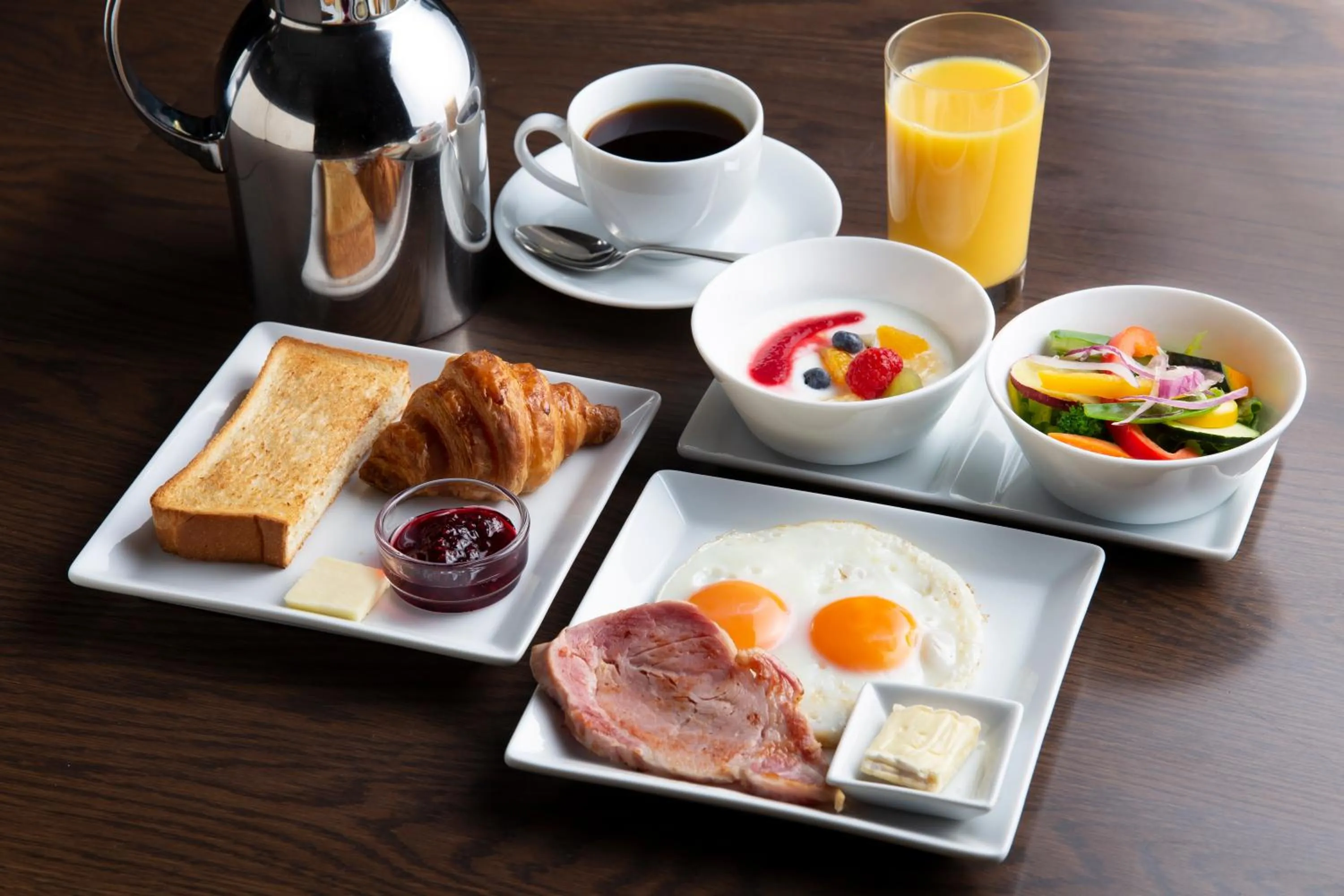 Food close-up, Breakfast in The Royal Park Hotel Kyoto Shijo