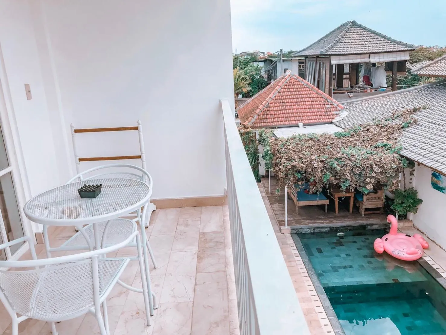 Balcony/Terrace in Hikari Guesthouse