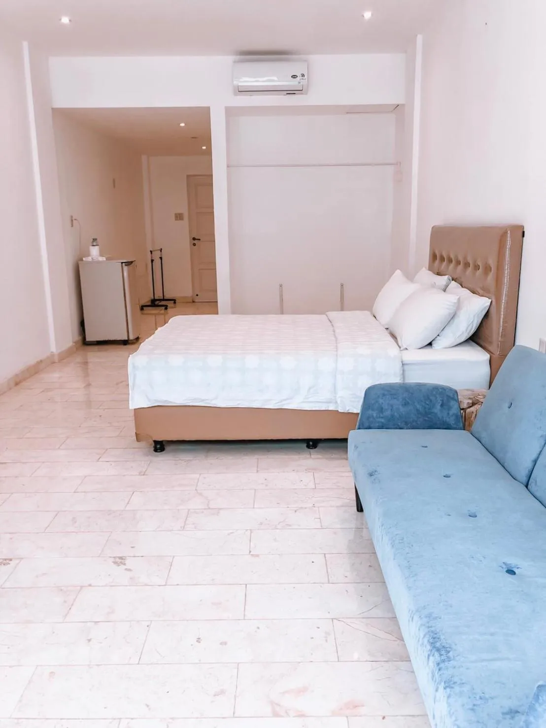 Bed in Hikari Guesthouse