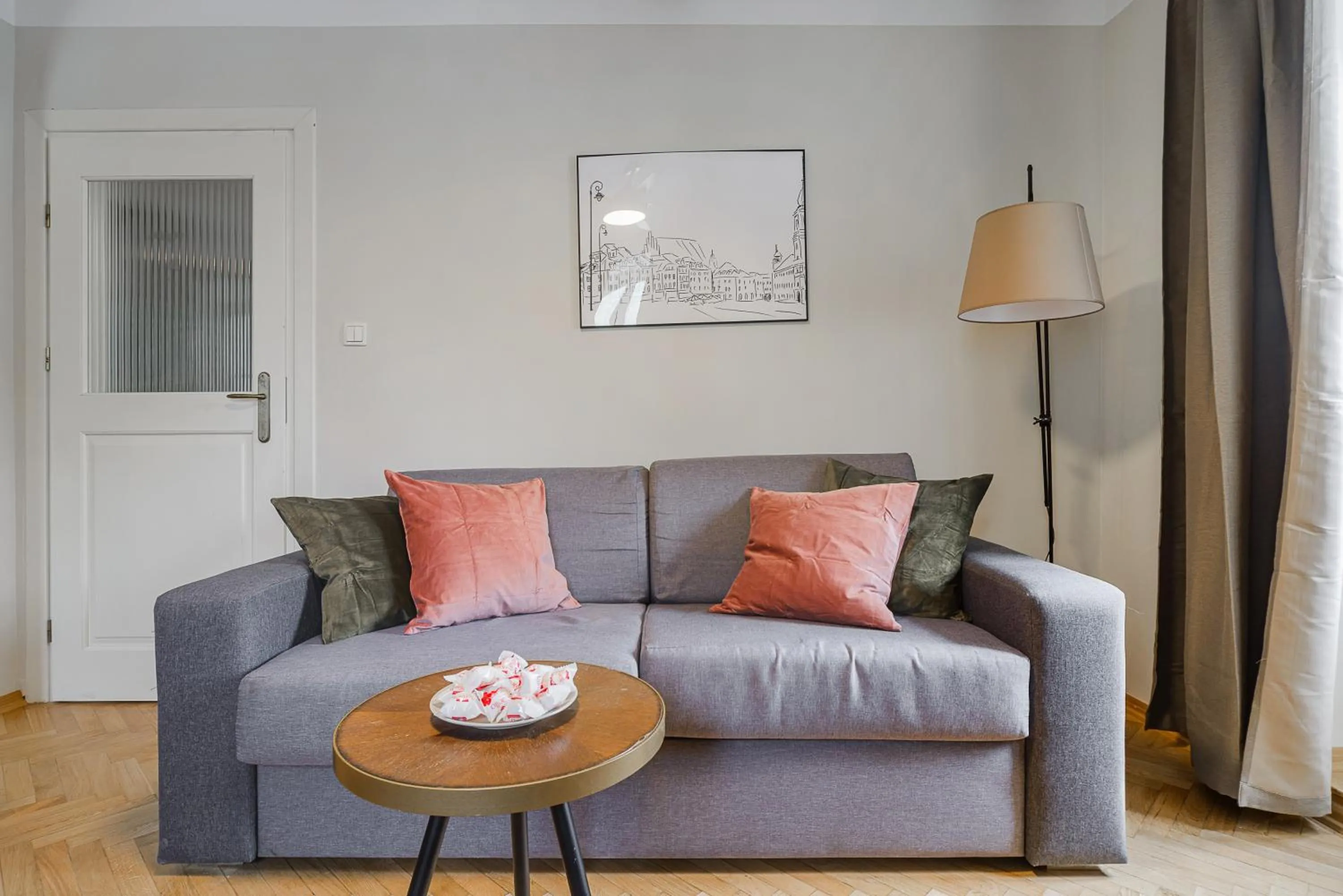 Living room in P&O Apartments Old Town