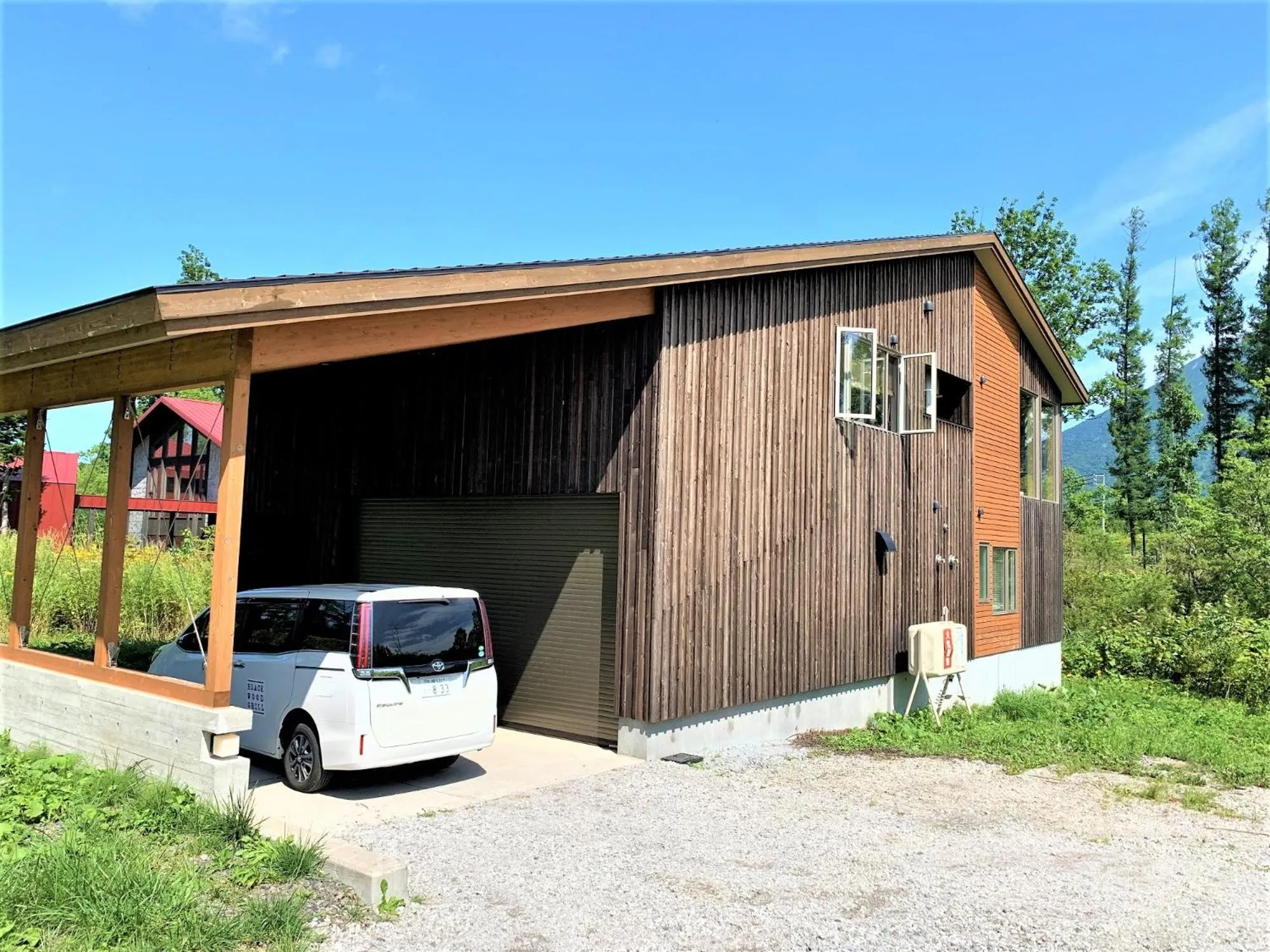 Facade/entrance in Miru Niseko