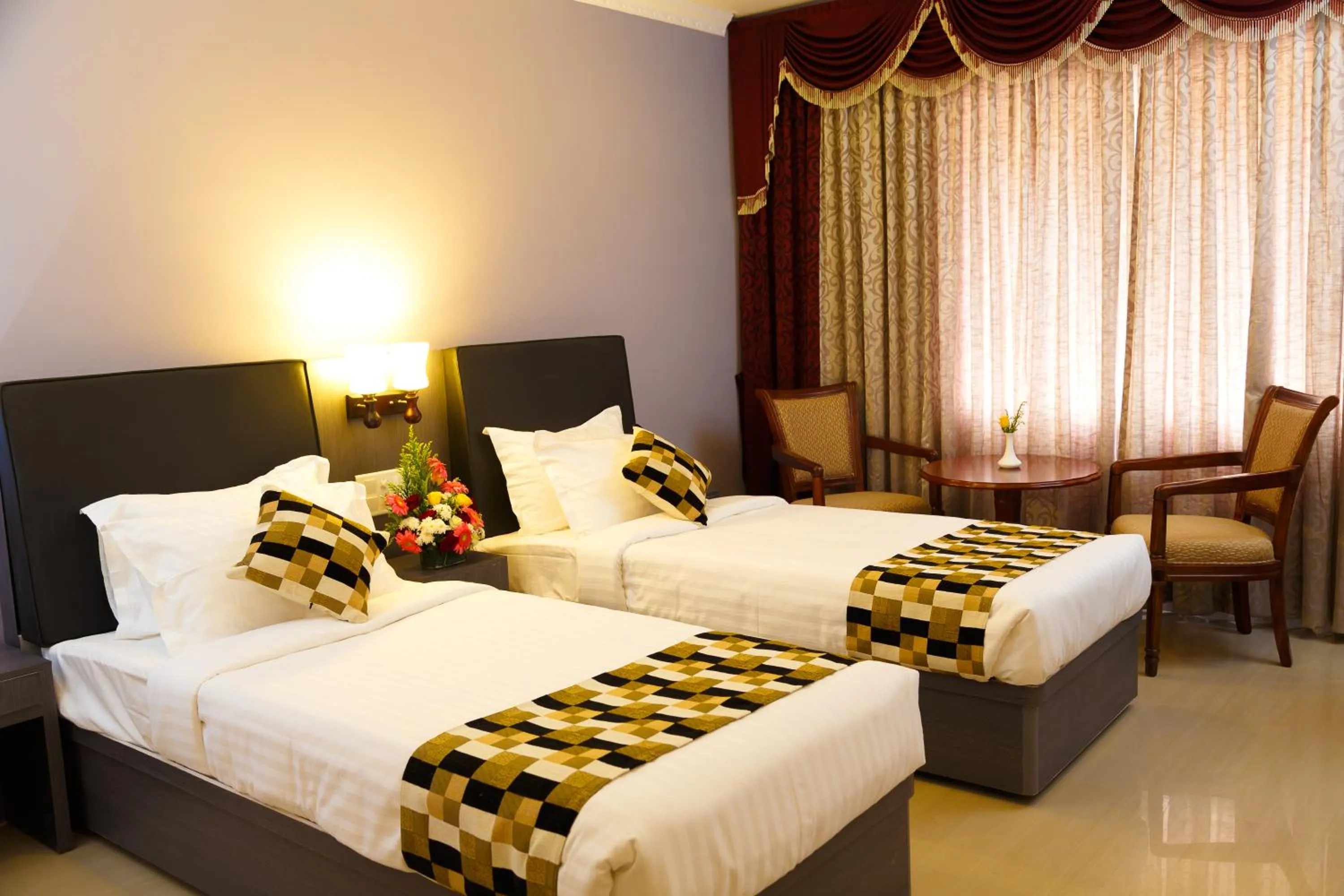 Bedroom, Bed in Hotel Gopalapuram International