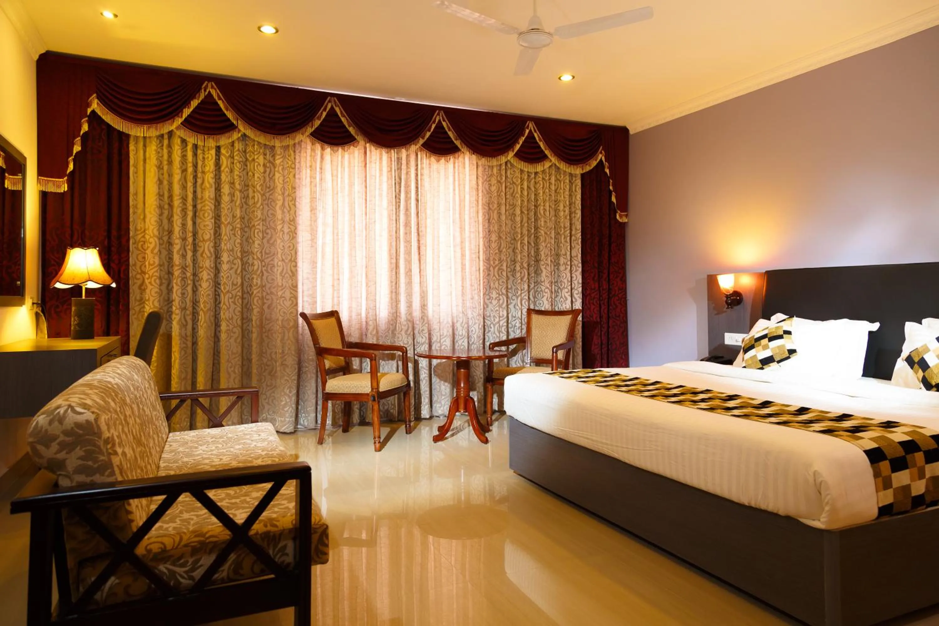 Bedroom, Bed in Hotel Gopalapuram International