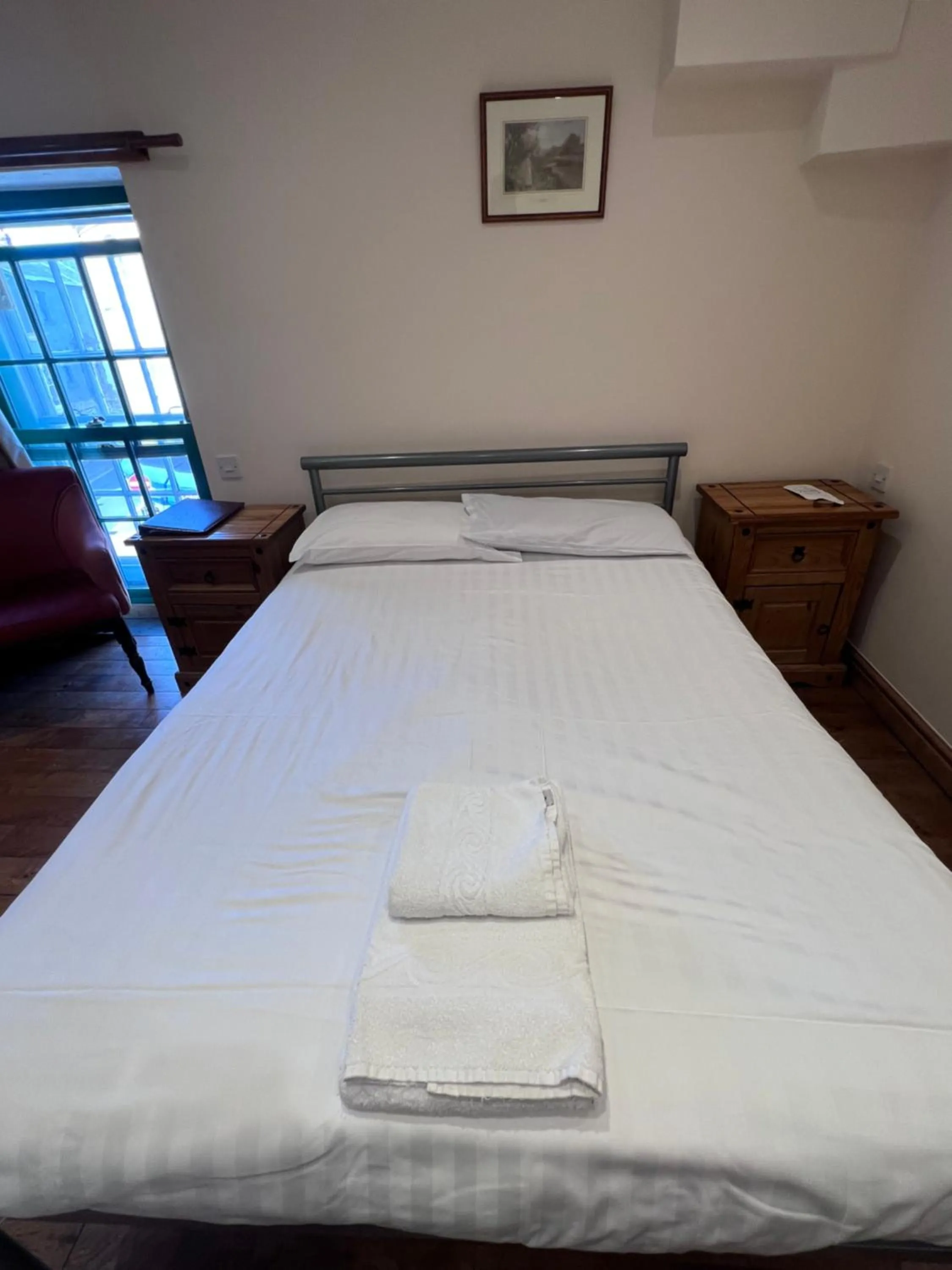 Bed in Royal Britannia Hotel